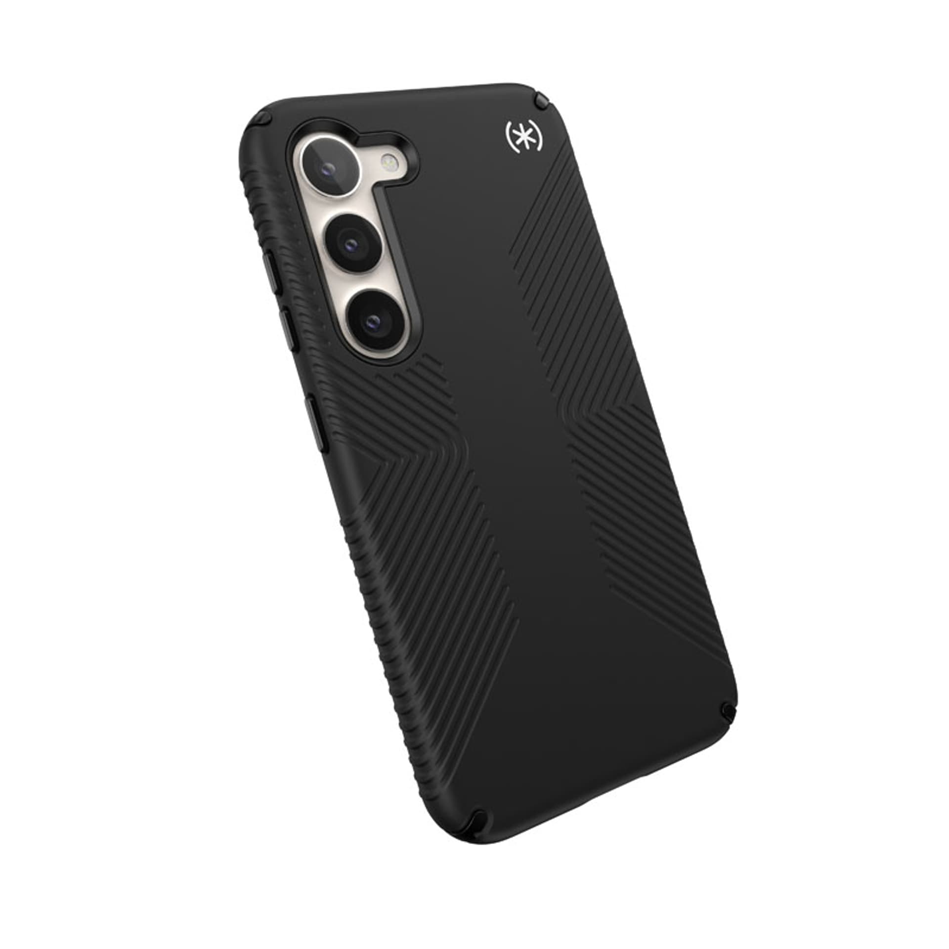 

Speck Presidio2 Grip - Antypoślizgowe etui Samsung Galaxy S23 (Black/Black/White)