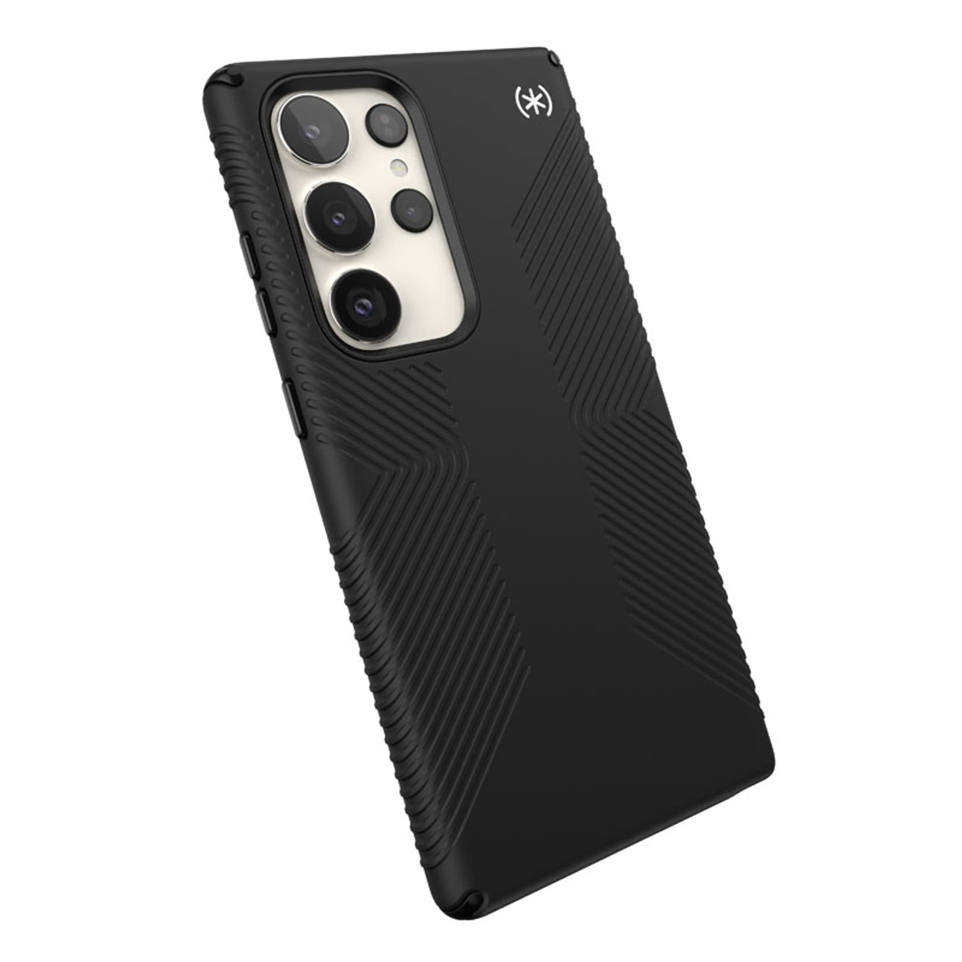 

Speck Presidio2 Grip - Antypoślizgowe etui Samsung Galaxy S23 Ultra (Black/Black/White)