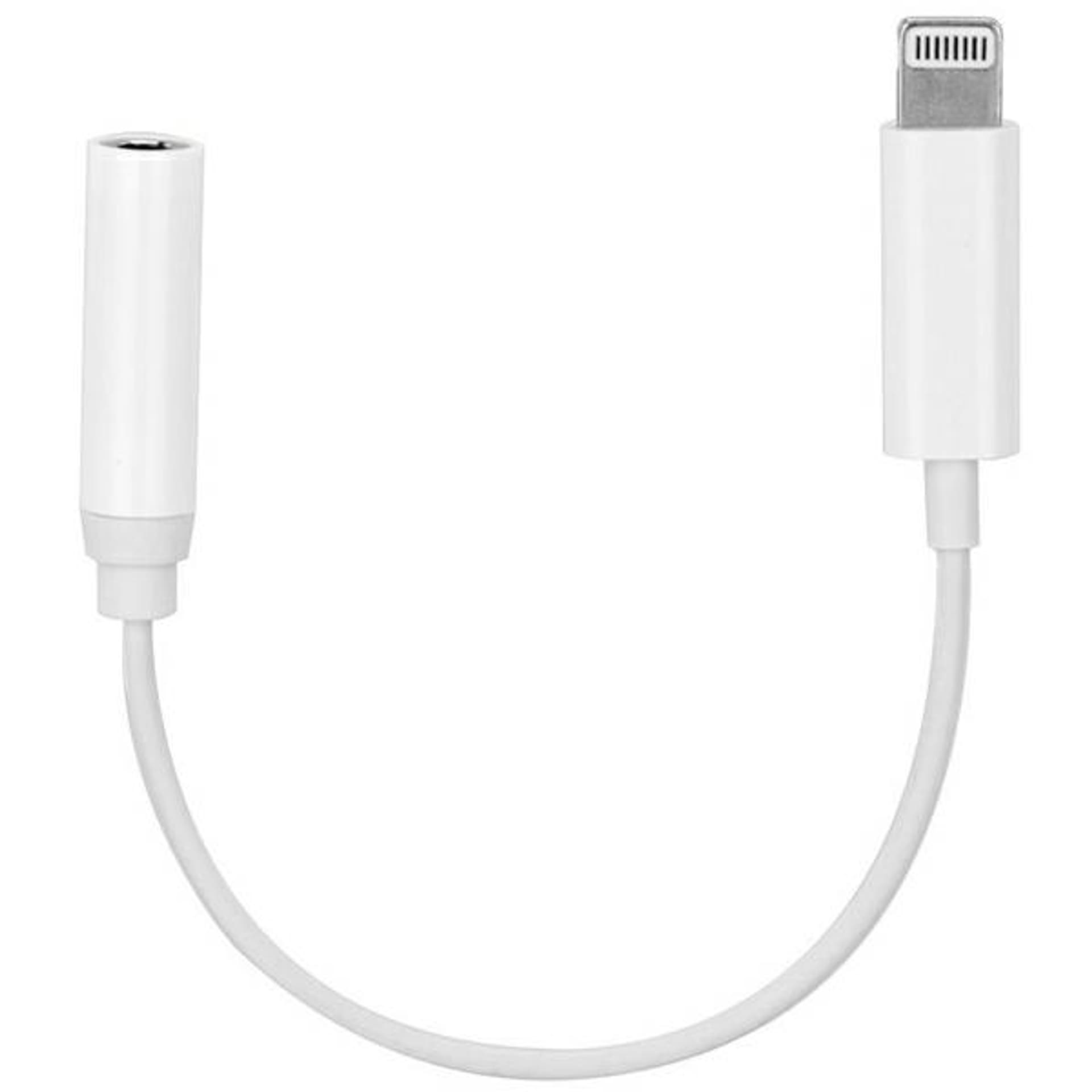 

Adapter do APPLE Lightning na jack 3,5mm biały /white (żeński) AHFI bulk, Żeński) ahfi bul