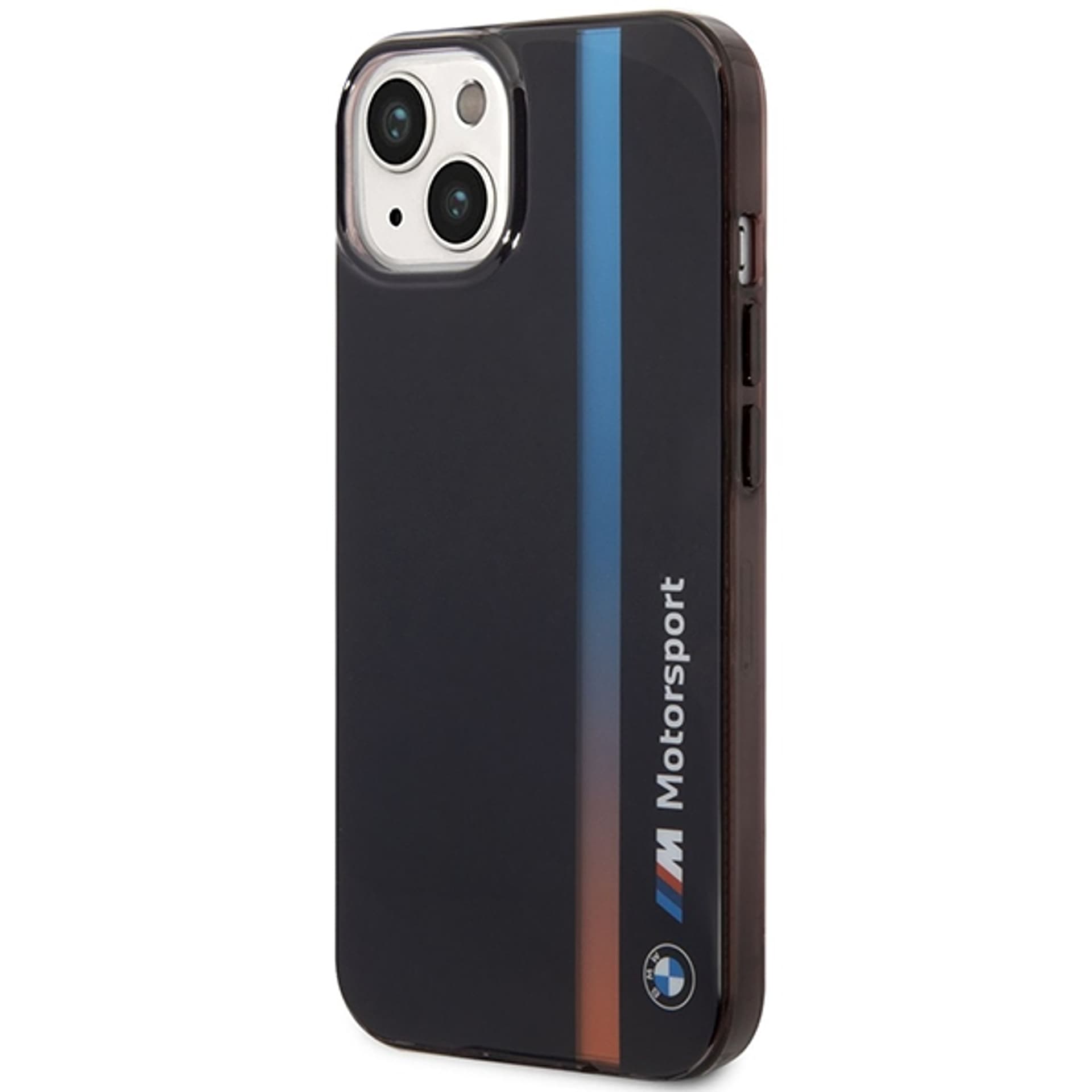 

Etui BMW BMHCP14S22HVGV iPhone 14 6.1" czarny/black IML Tricolor Stripe