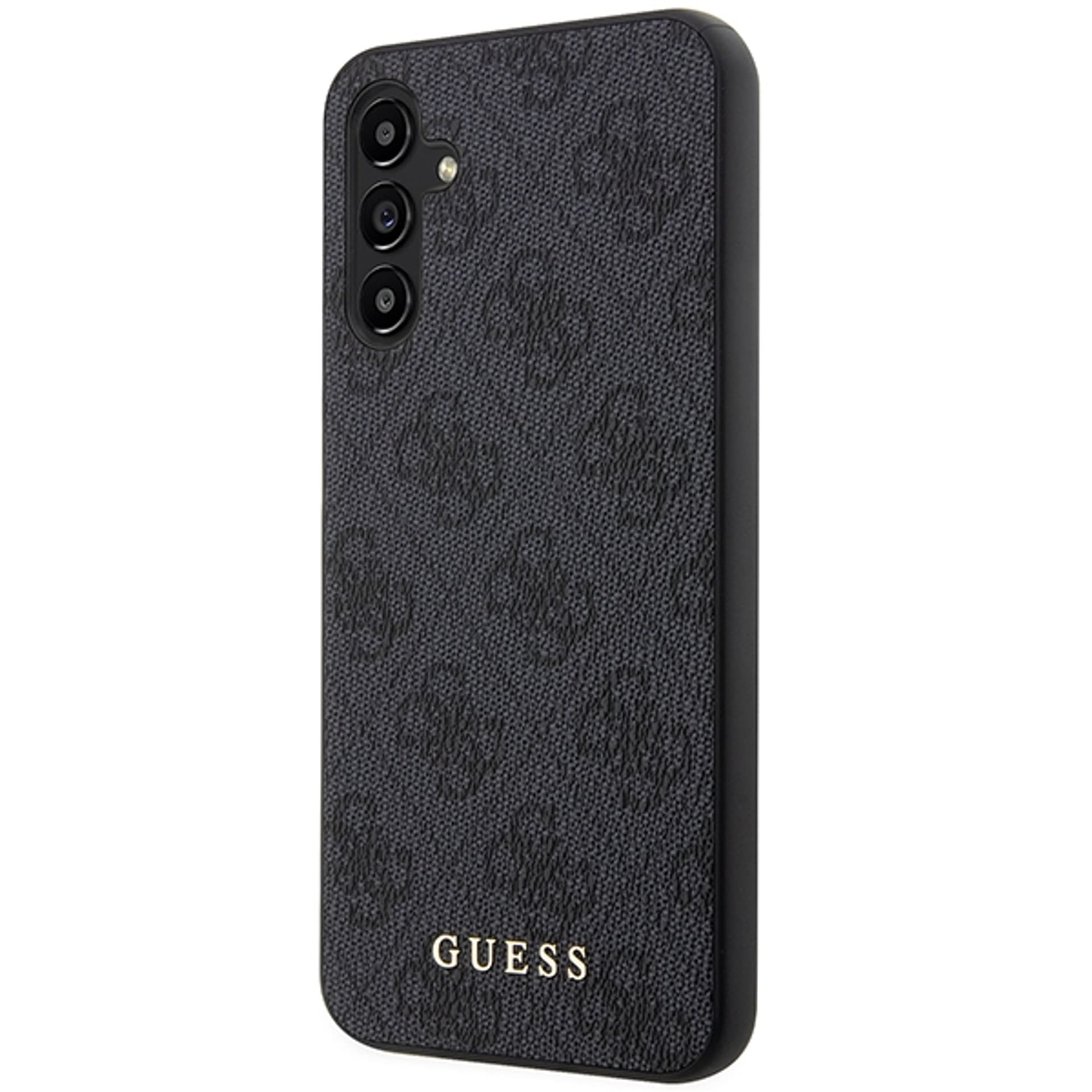 

Guess GUHCSA14G4GFGR A14 szary/grey hard case 4G Metal Gold Logo