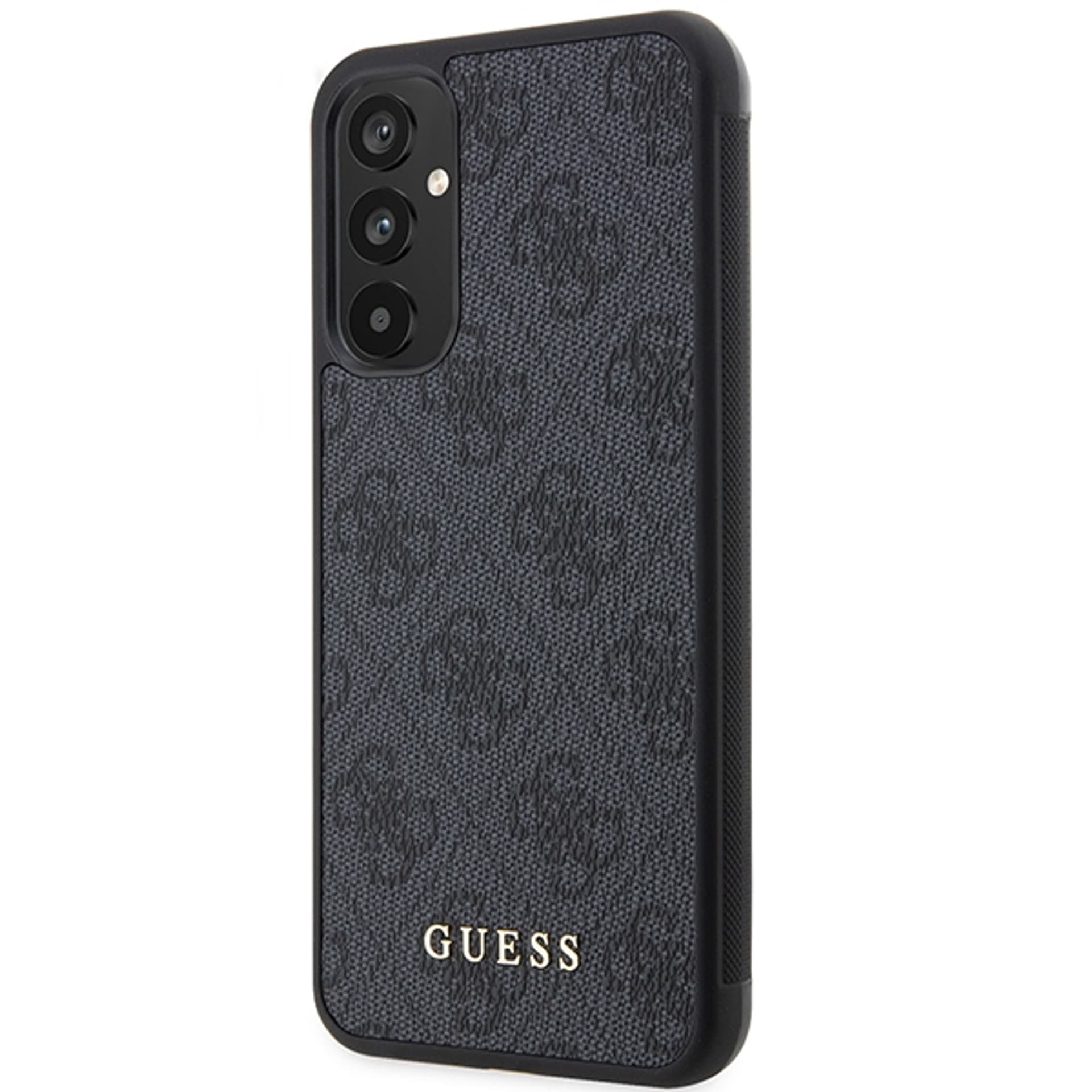 

Guess GUHCSA34G4GFGR A34 5G A346 szary/grey hard case 4G Metal Gold Logo
