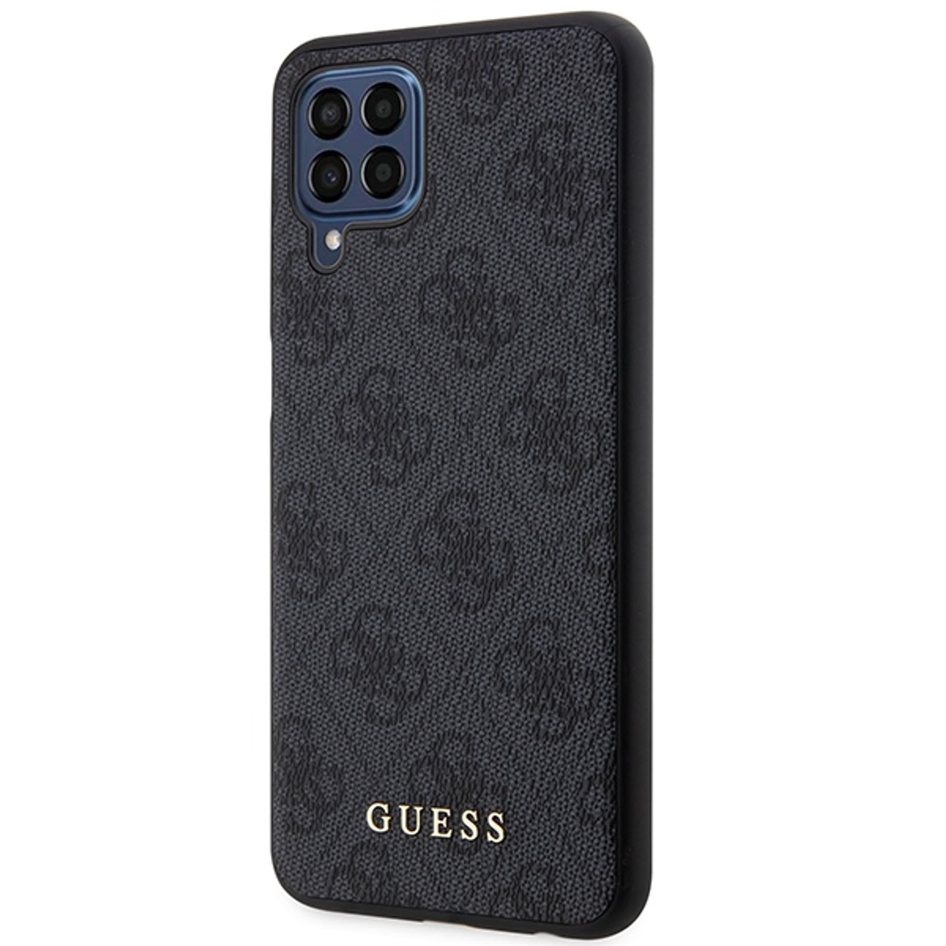 

Guess GUHCSM33G4GFGR M33 5G M336 szary/grey hard case 4G Metal Gold Logo