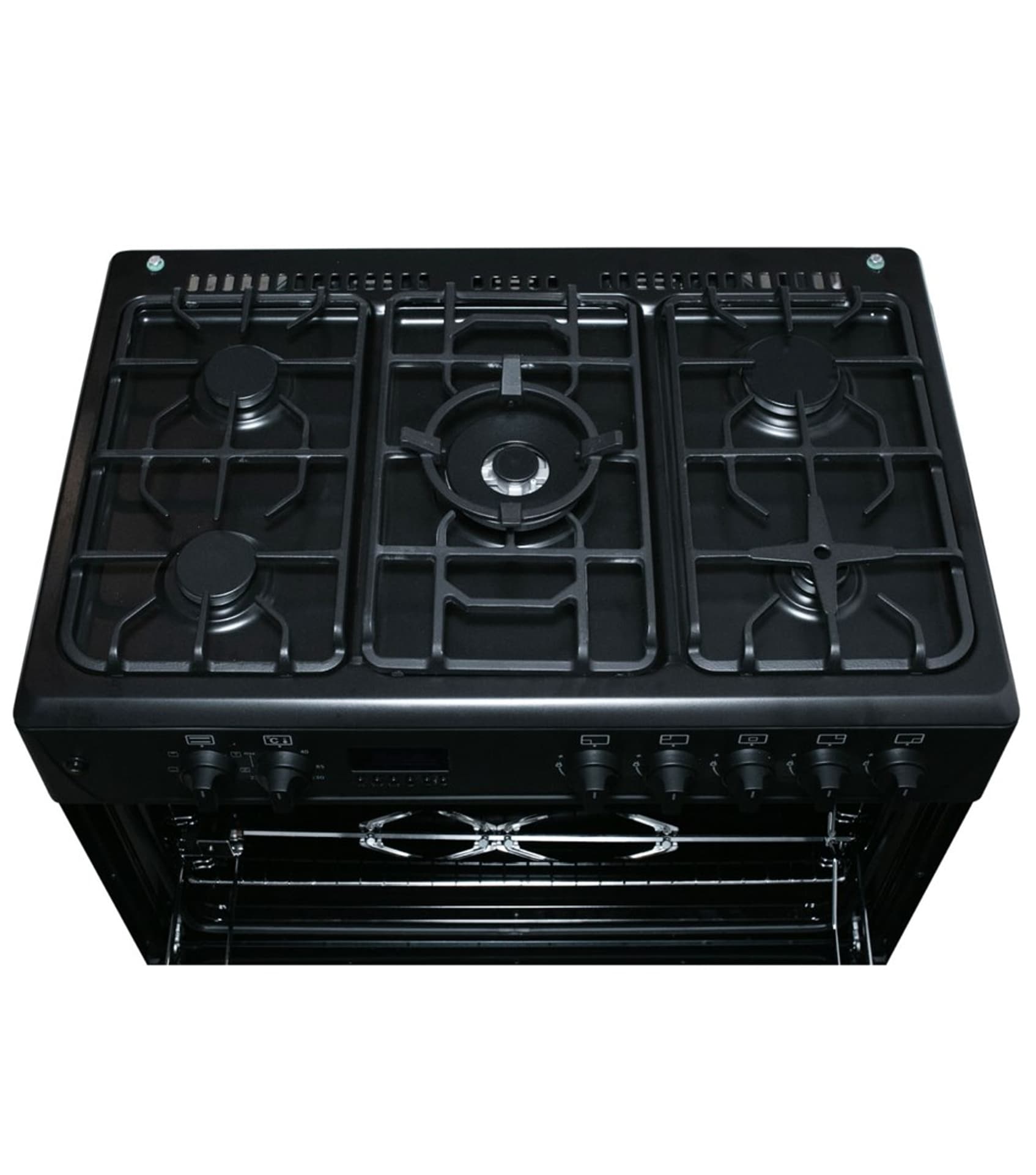 

Kuchnia gazowo-elektryczna Ravanson KWGE-K90 CHEF MODERN BLACK (; ; 900mm