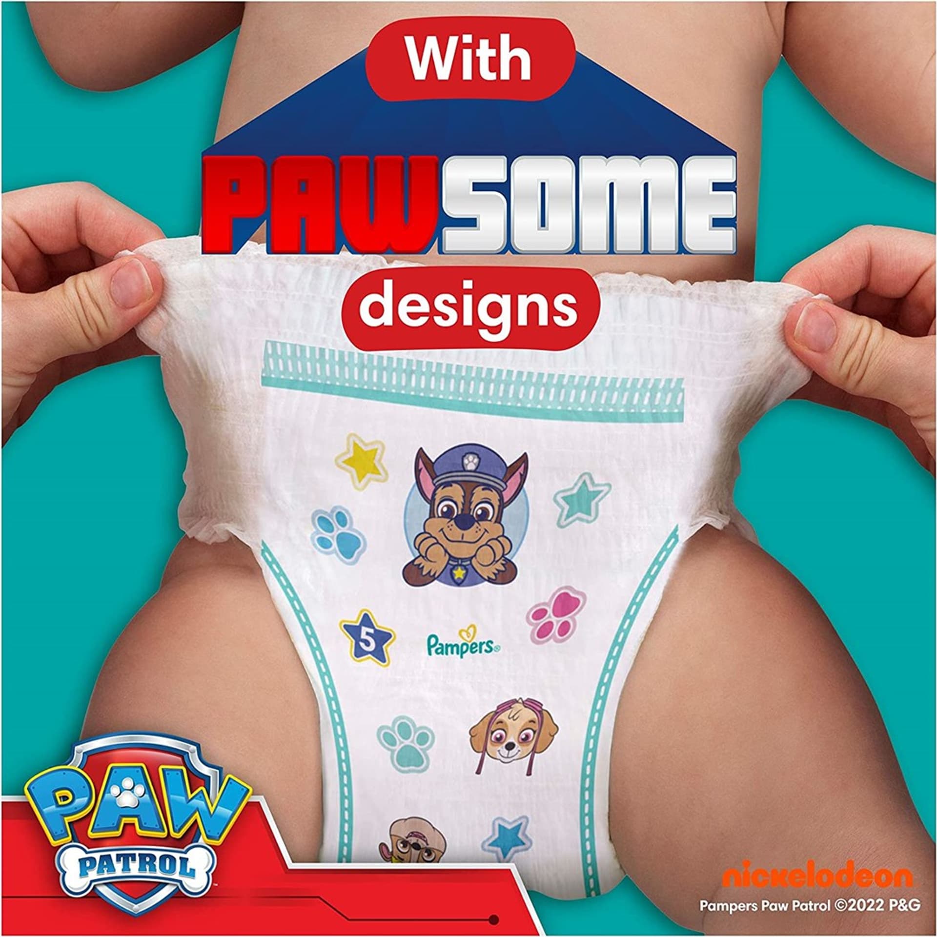 

PAMPERS Pieluchy WB Paw Patrol rozm.6 14-19kg 60szt