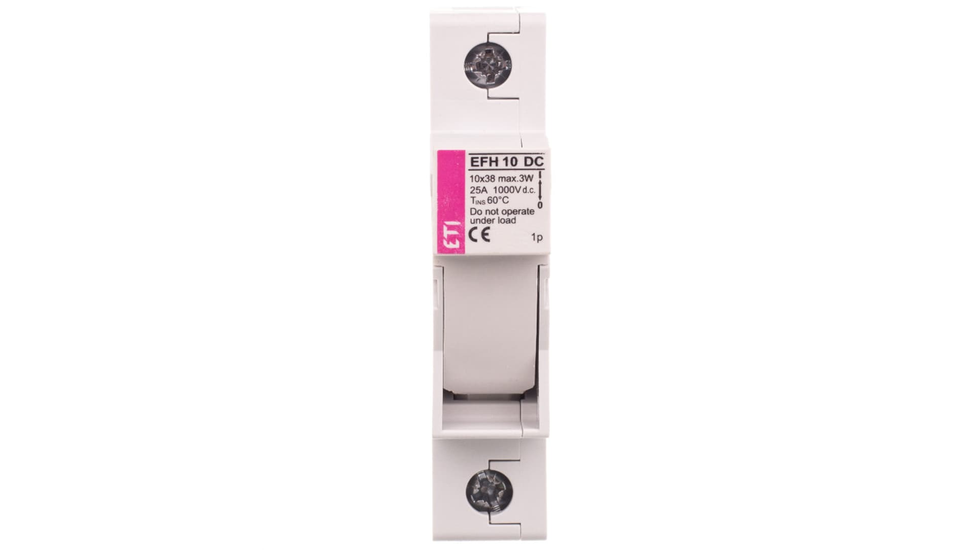 

Rozłącznik bezpiecznikowy cylindryczny 1P 25A 1000V DC 10x38mm EFH 10 DC 002540201