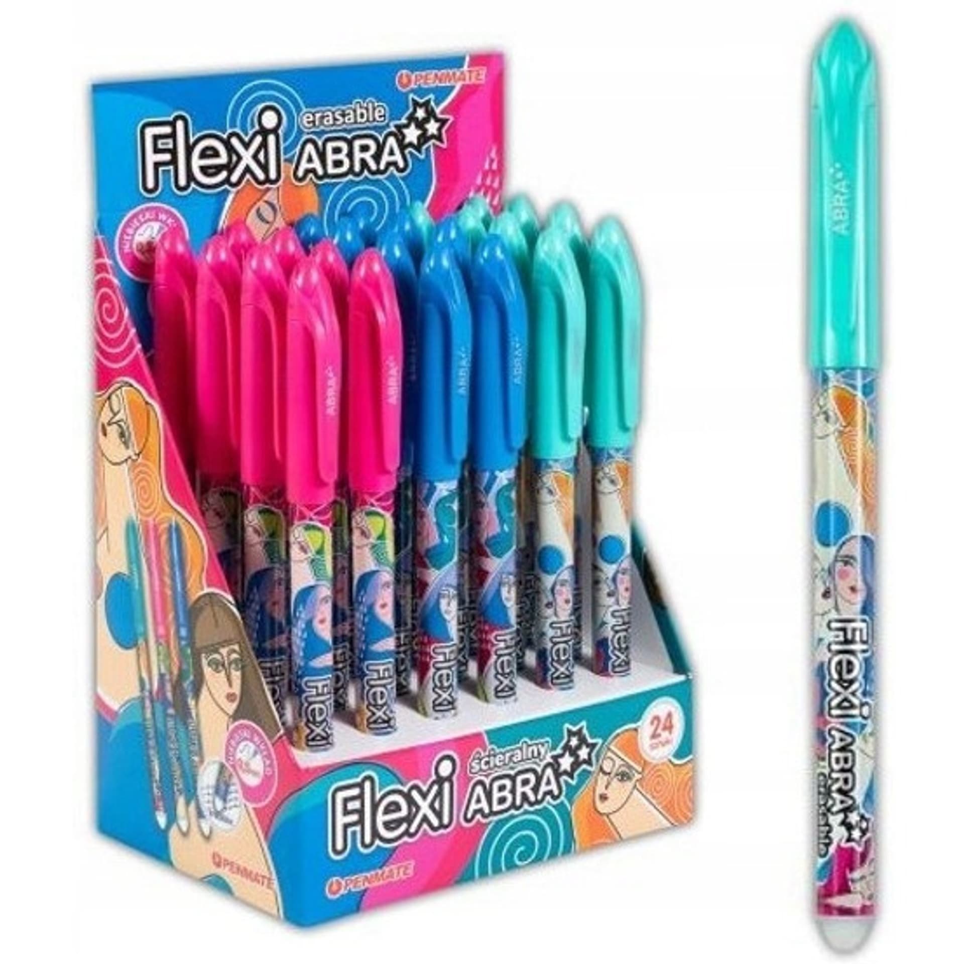 

Długopis ścieralny FLEXI Abra Art TT7890 PENMATE
