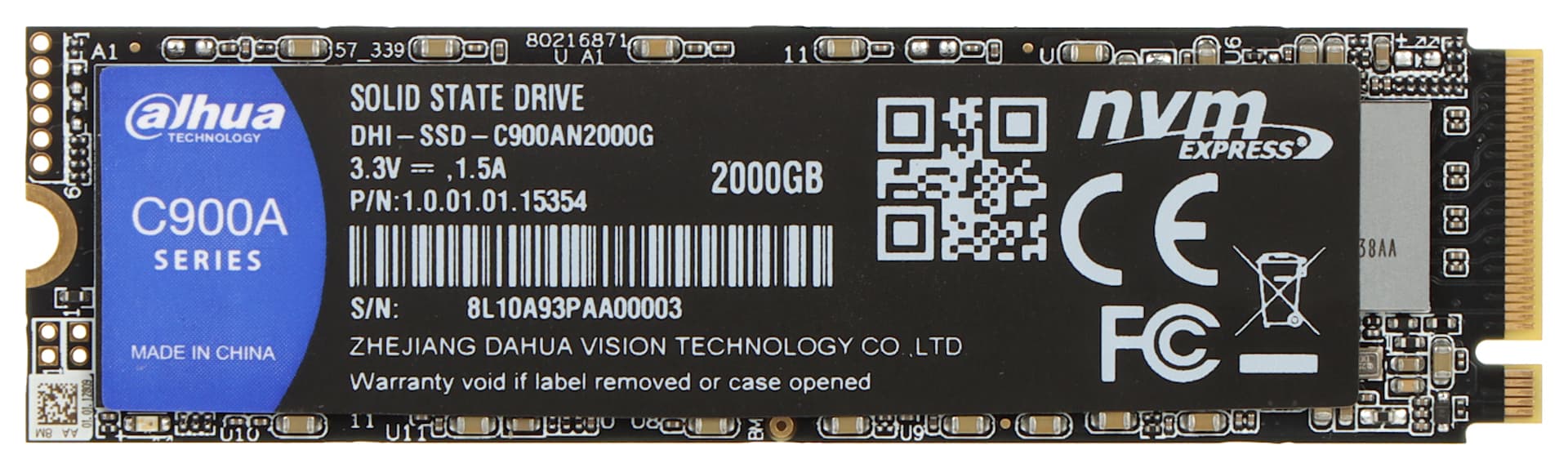 

Dysk SSD DAHUA C900A 2000GB PCIe Gen3