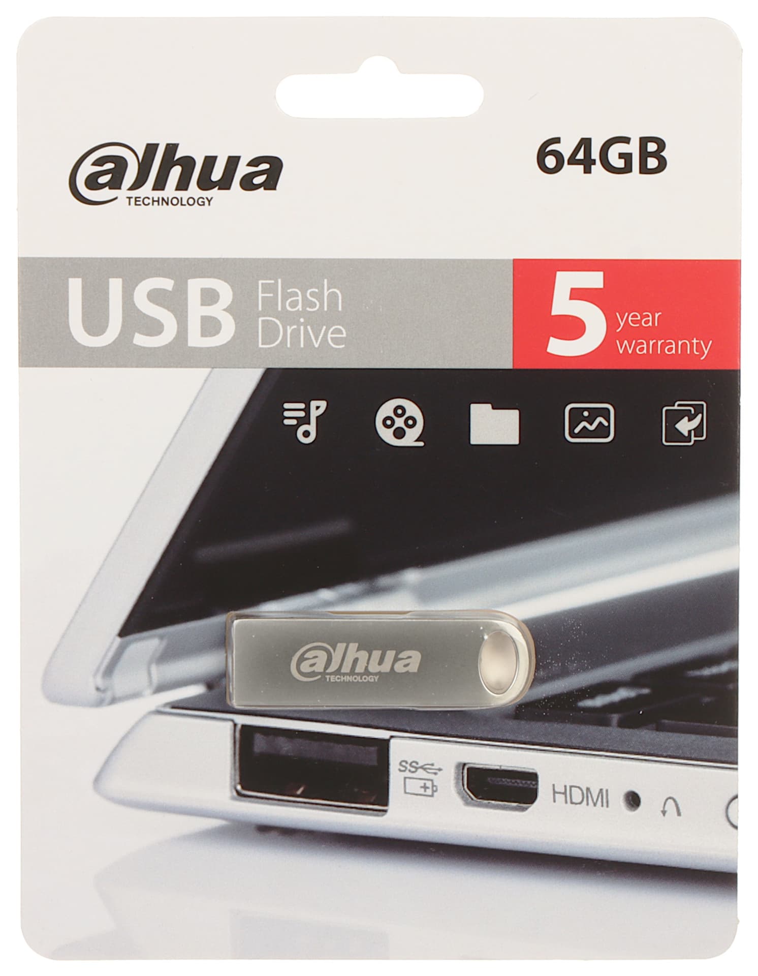 

Pendrive 64GB DAHUA USB-U106-20-64GB