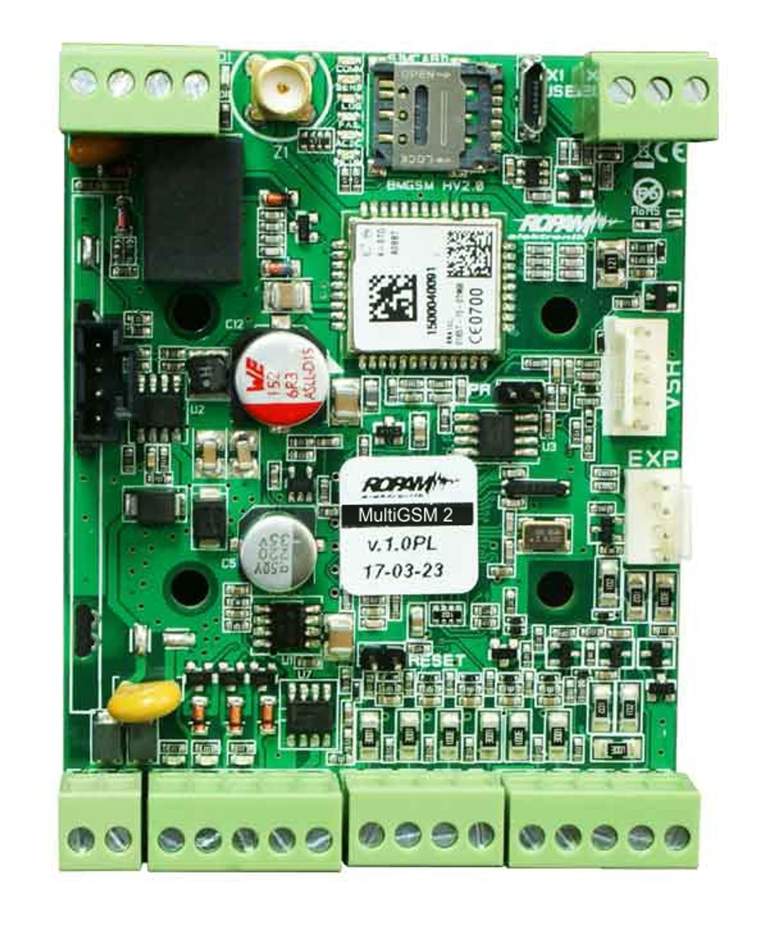 

ROPAM MODUŁ POWIADOMIENIA GSM MULTIGSM 2