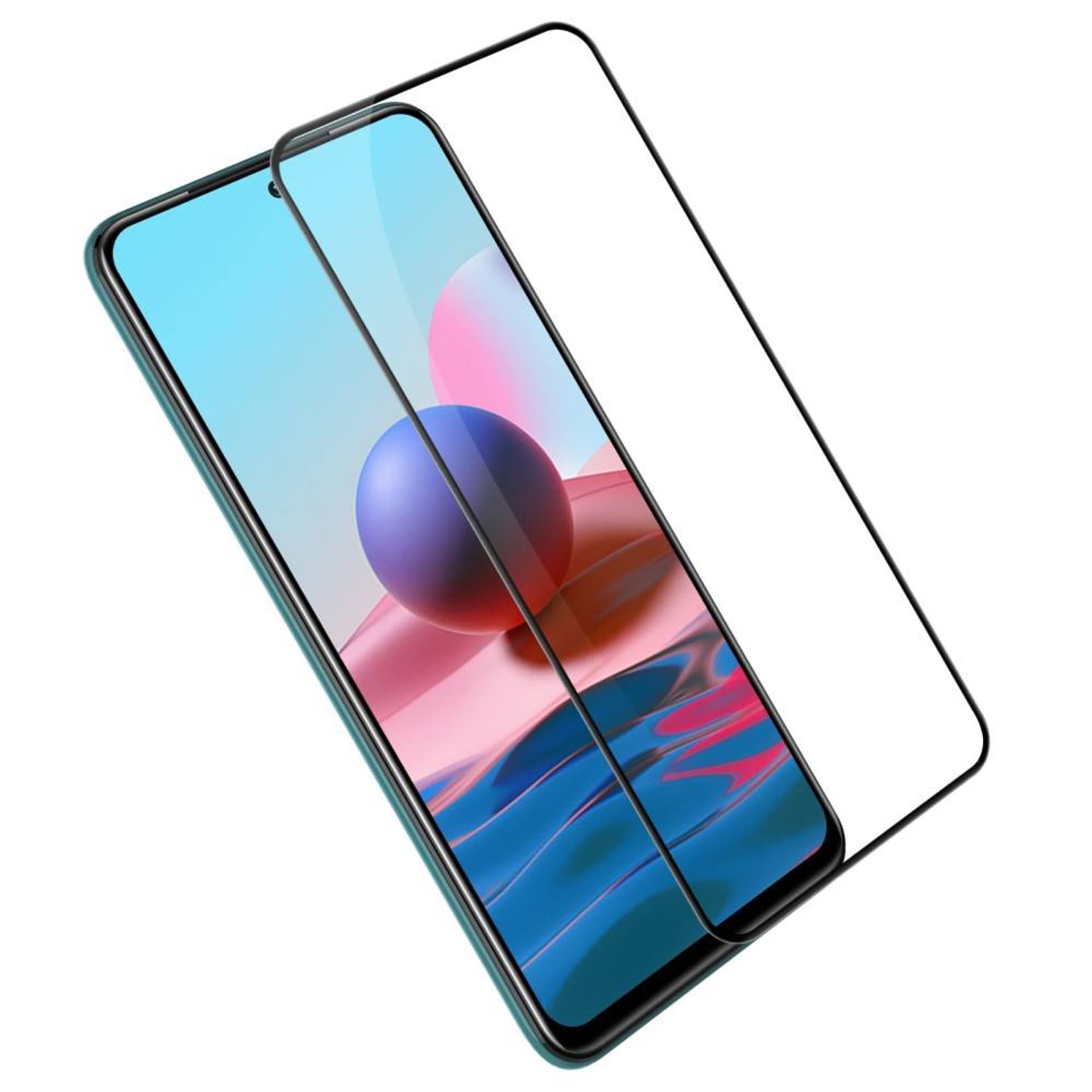 

Szkło Hartowane 5D XIAOMI REDMI NOTE 10 Full Glue czarne