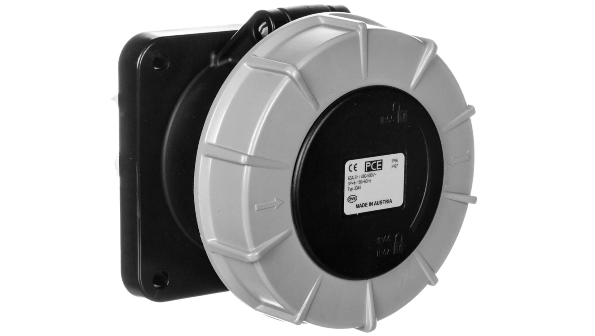 

Gniazdo tablicowe proste 63A 4P 500V 3345-7