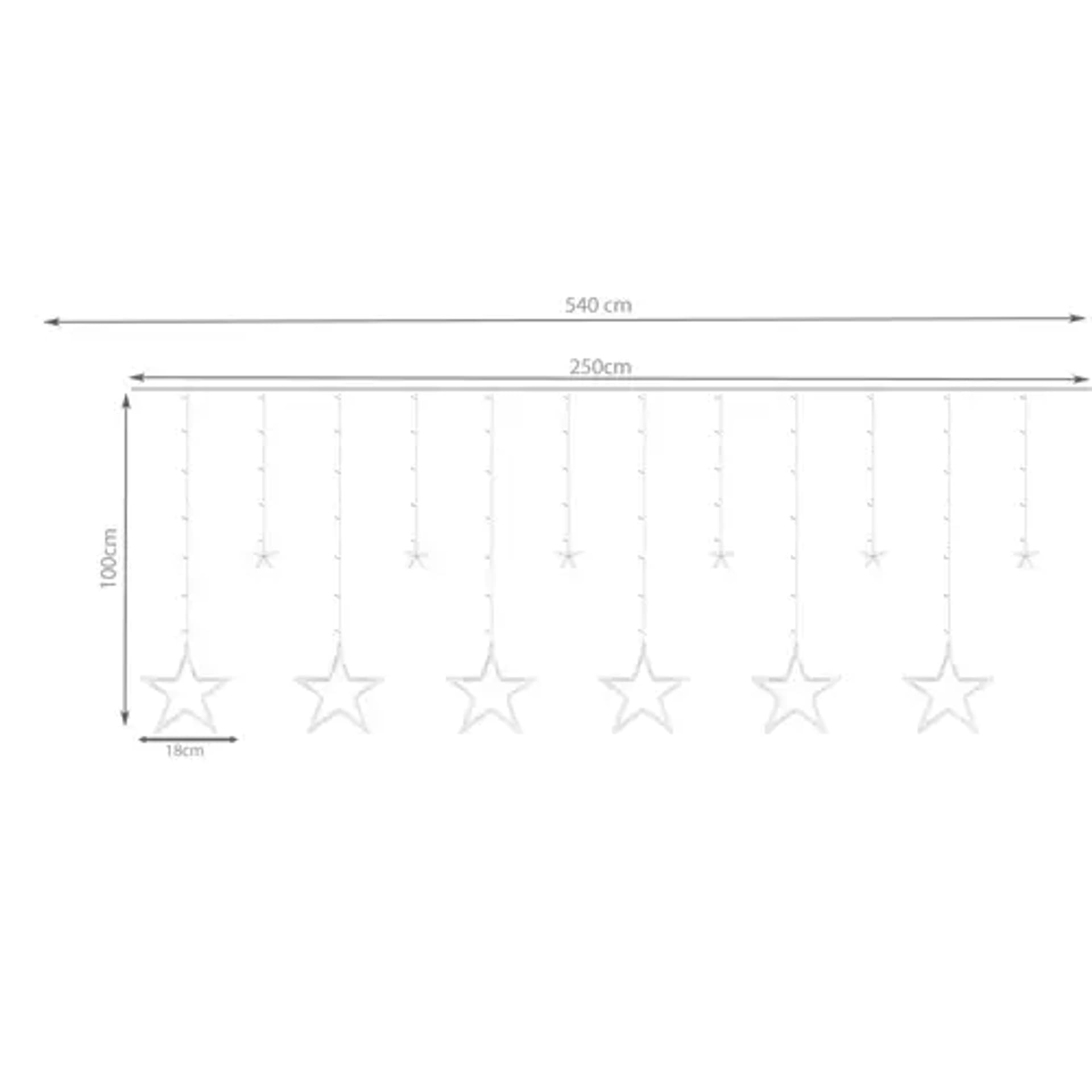 

Kurtyna świetlna 138 LED USB- multicolor KŚ19748