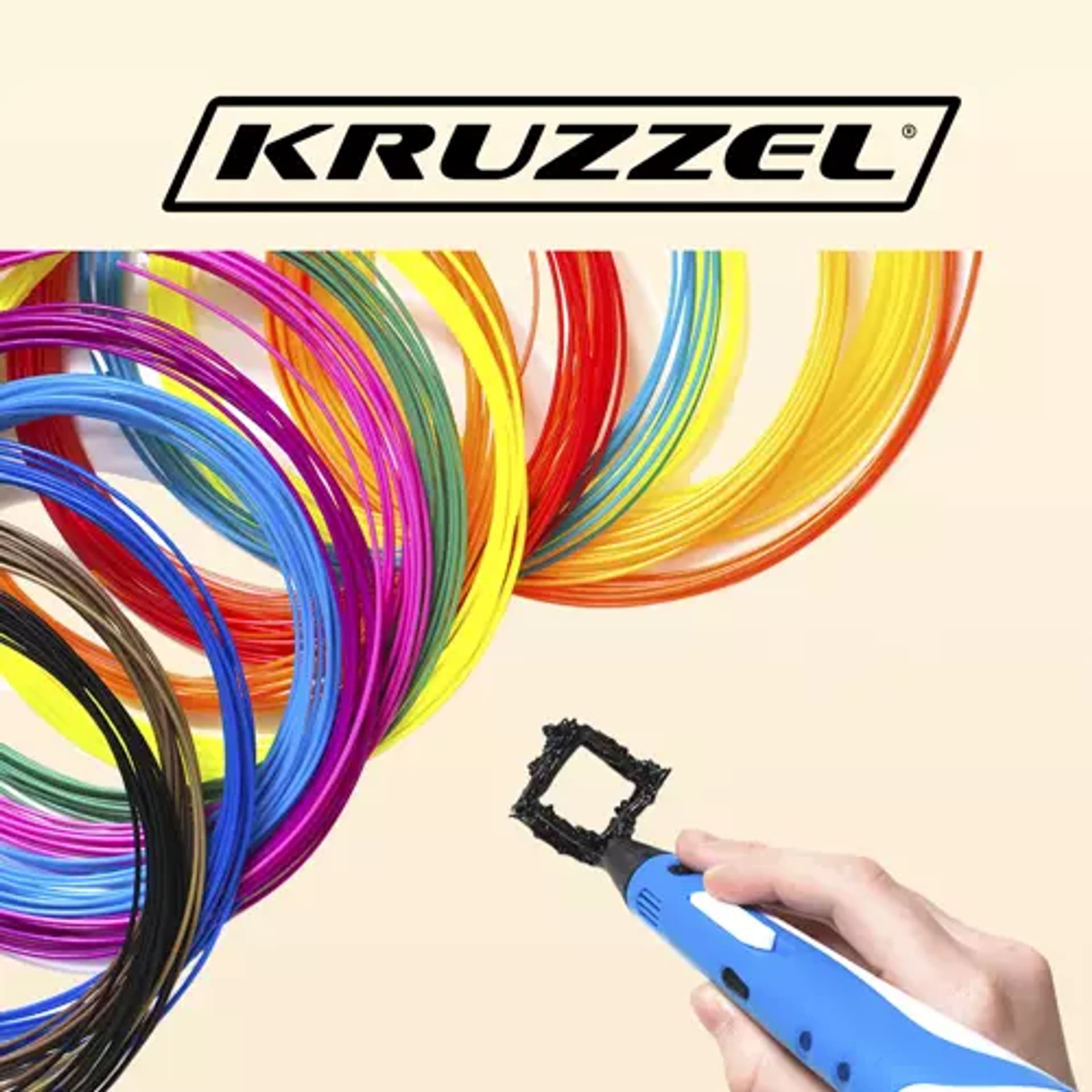 

Filamenty PLA 3D- 20szt. x 3m Kruzzel 19874