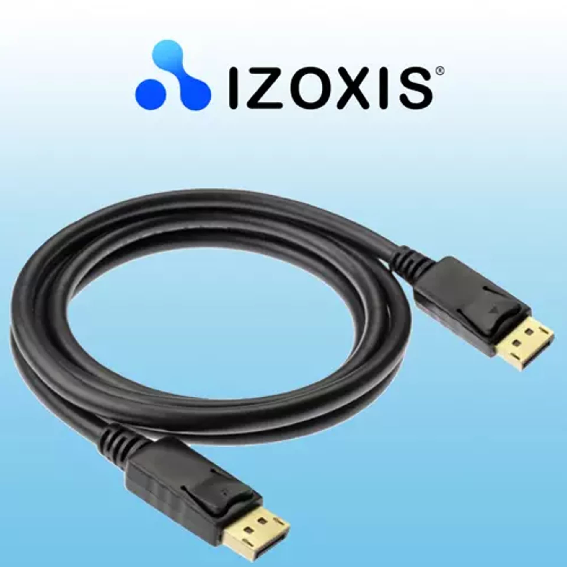 

Kabel DisplayPort na DisplayPort 2m Izoxis 19910