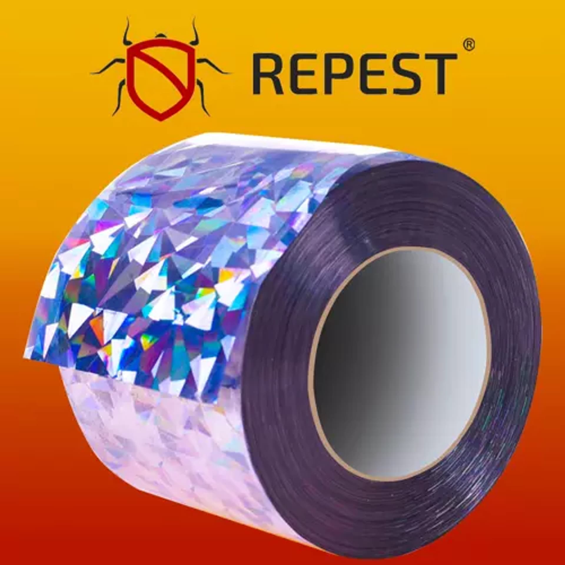 

Odstraszacz ptaków- taśma 45m Repest 21040