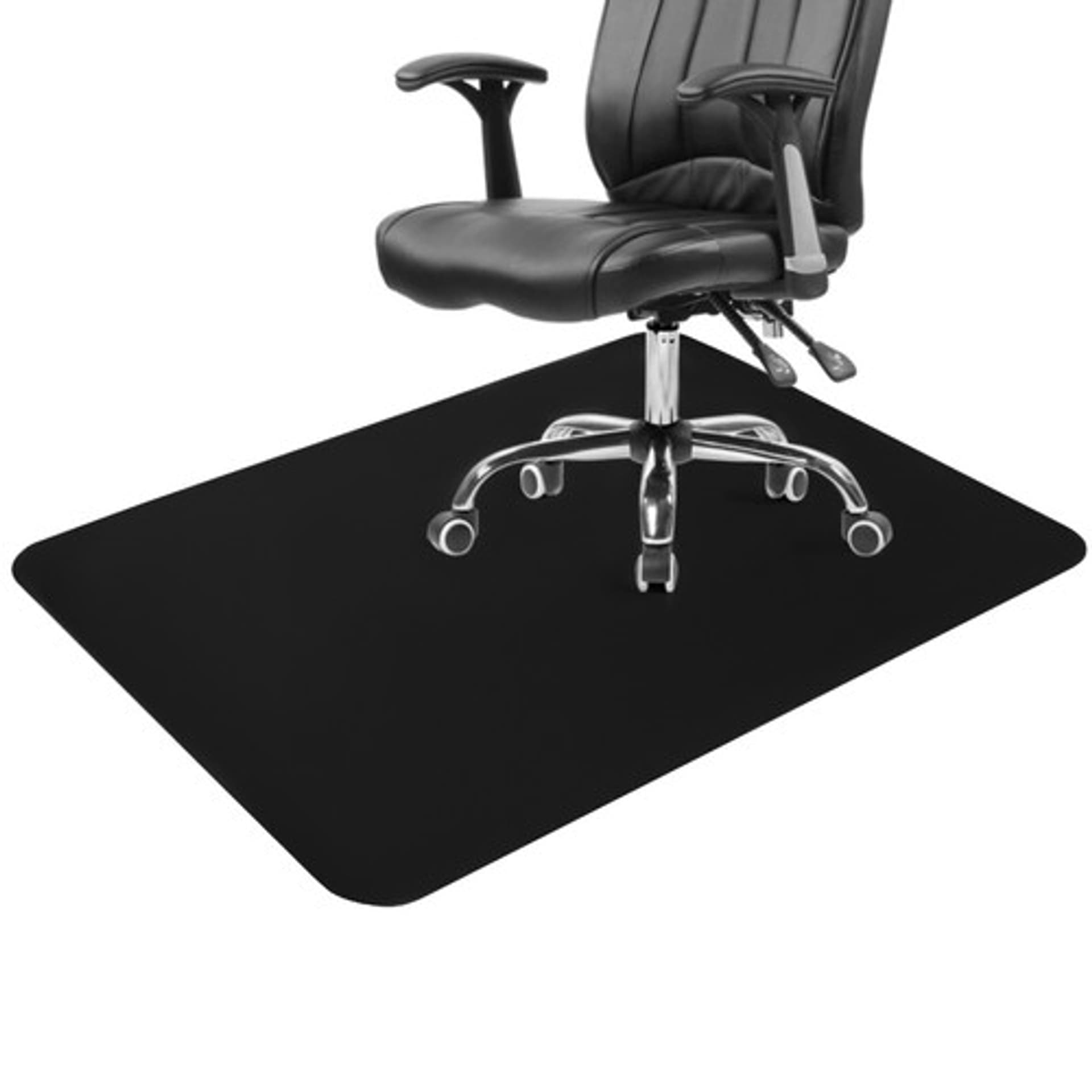 

MATA OCHRONNA POD FOTEL / KRZESŁO DUŻA 100 x 140 cm CZARNA