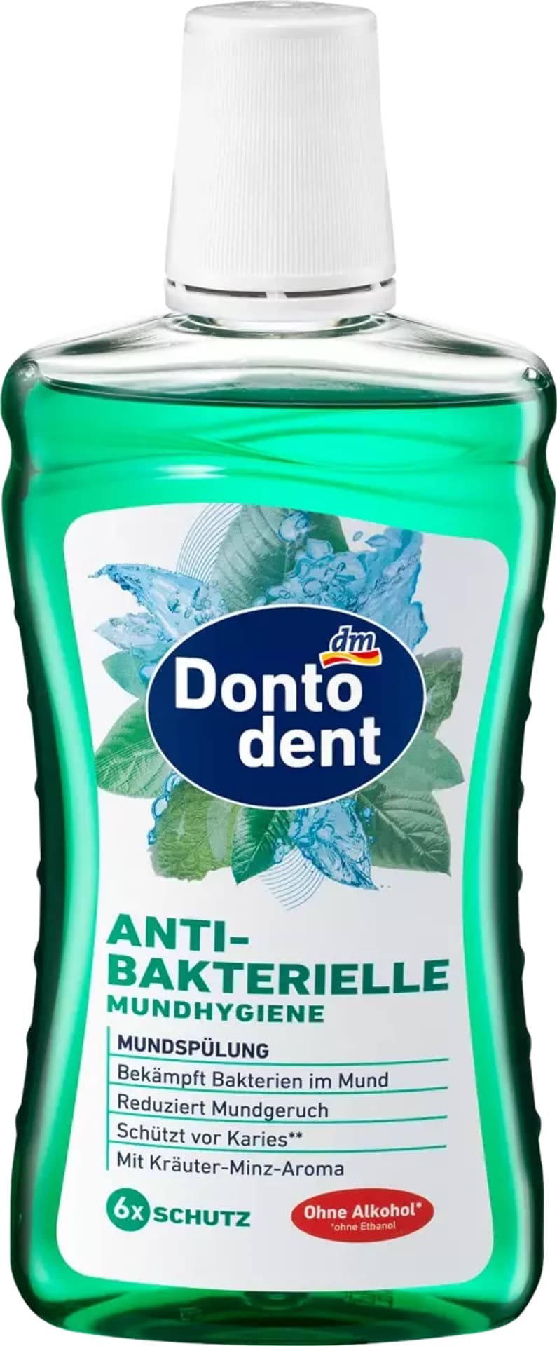 

Dontodent Antibakterielle Płyn do Płukania Jamy Ustnej 500 ml