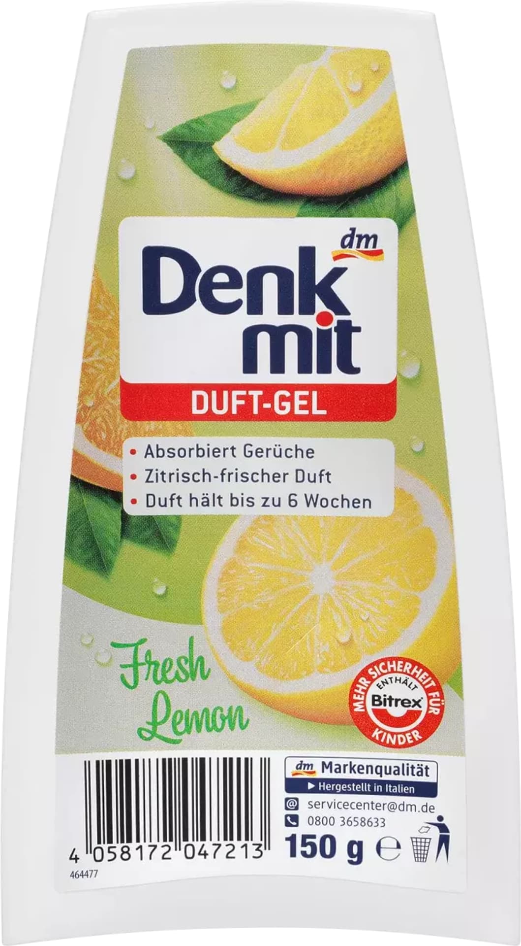 

Denkmit Fresh Lemon Odświeżacz Powietrza150 g