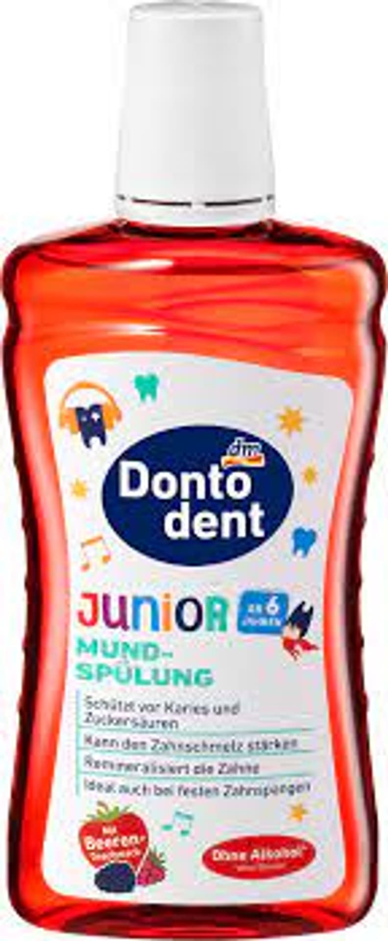 

Dontodent Junior Płyn do Płukania Jamy Ustnej 500 ml