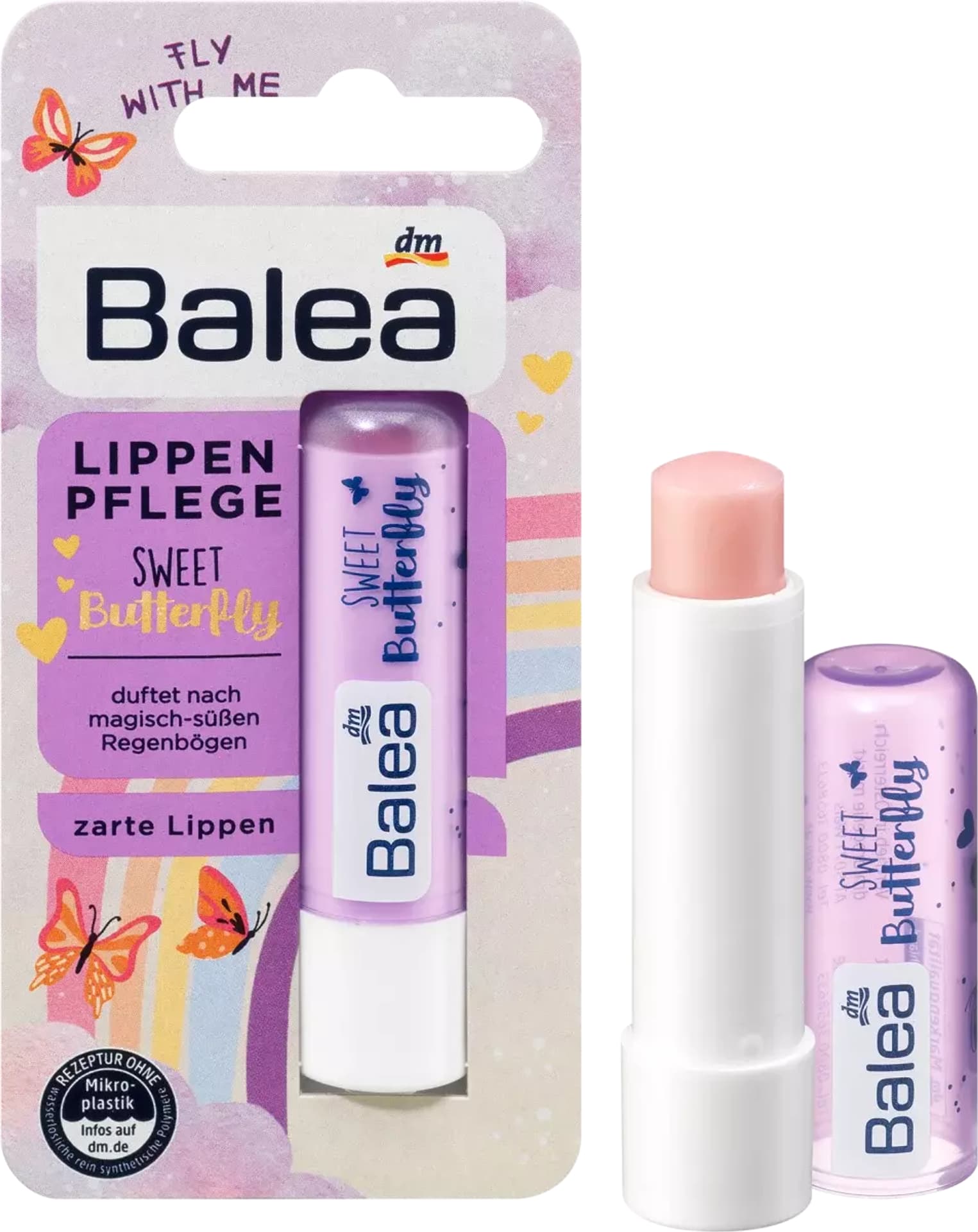 

Balea Sweet Butterfly Pielęgnacja Ust 4,8 g