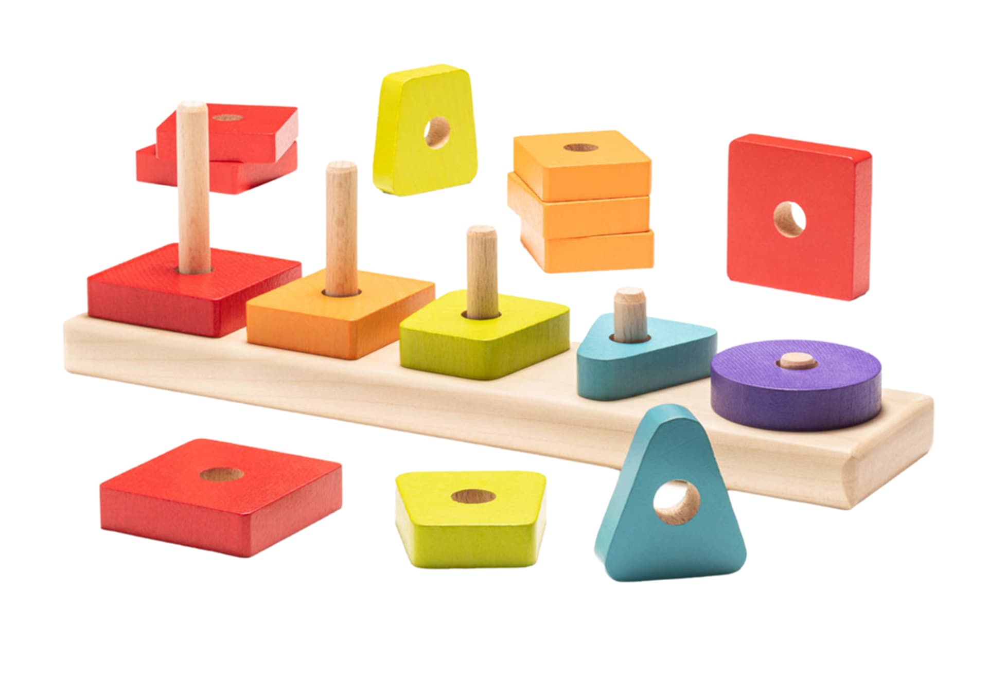 

Drewniany Sorter Geometryczny Kolorowy LSG 1 15320