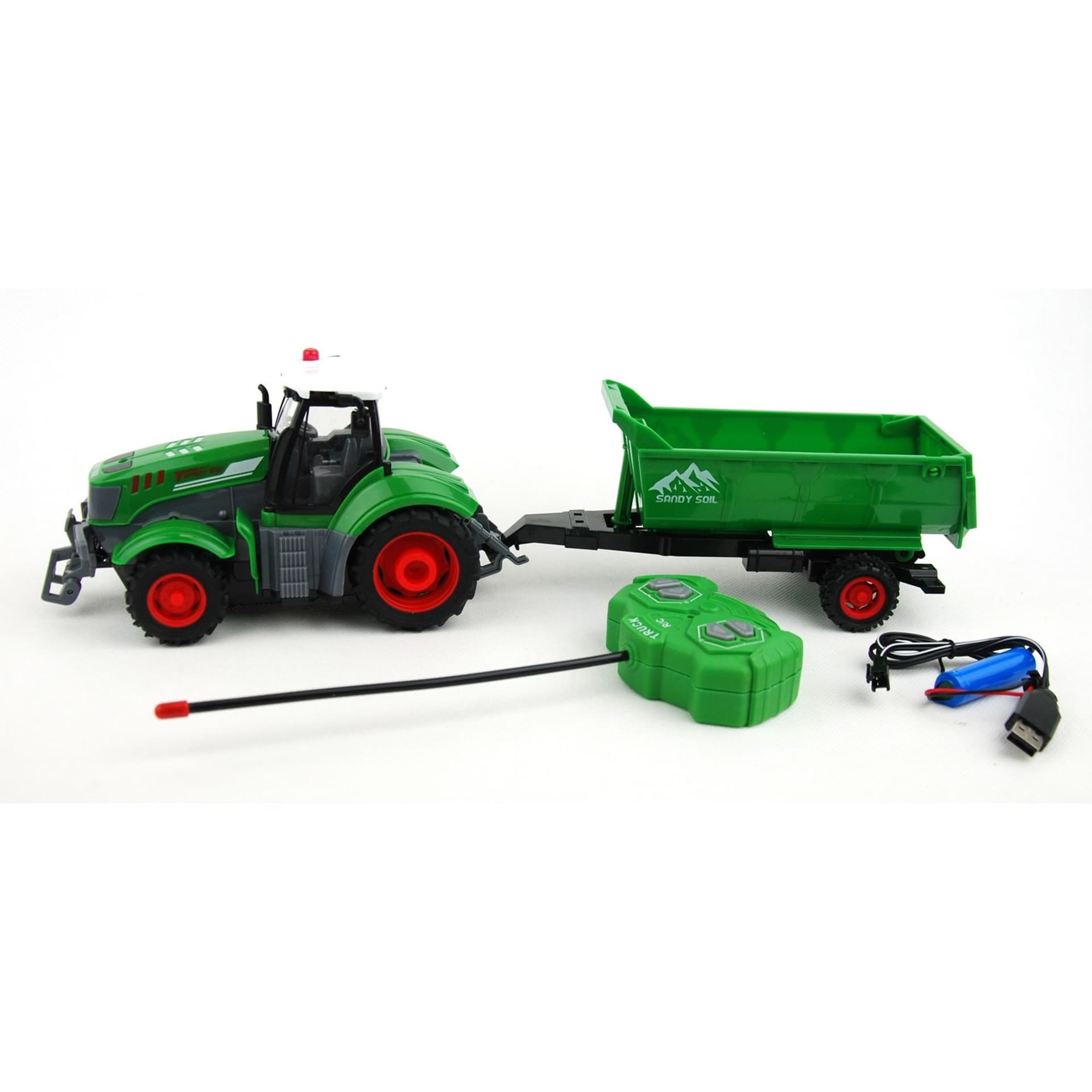 

TRAKTOR Z PRZYCZEPĄ NA RADIO