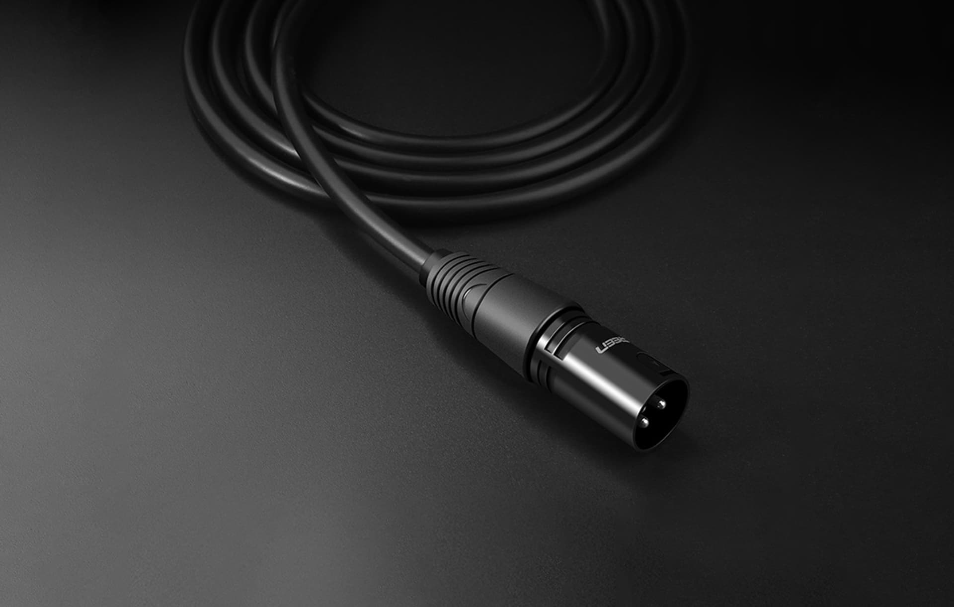 

UGREEN AV130 Kabel XLR żeński do XLR męski - 8m (czarny)