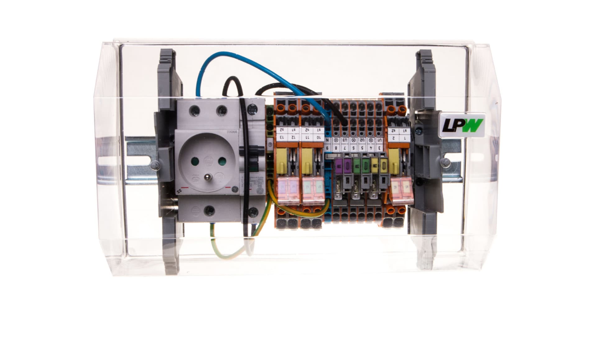 

Listwa pomiarowa LPW 14-torowa, 230V AC, równoległa 847-1015/230-2000