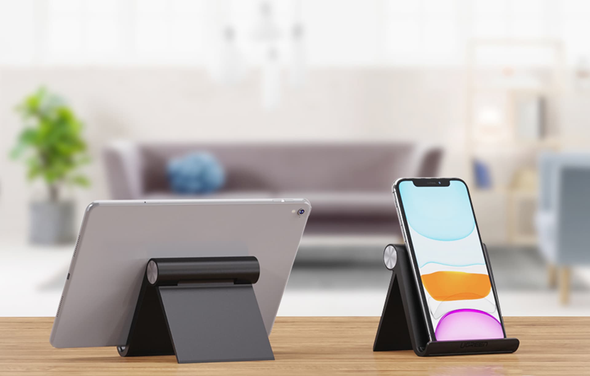 

UGREEN LP115 Podstawka na tablet (czarna)
