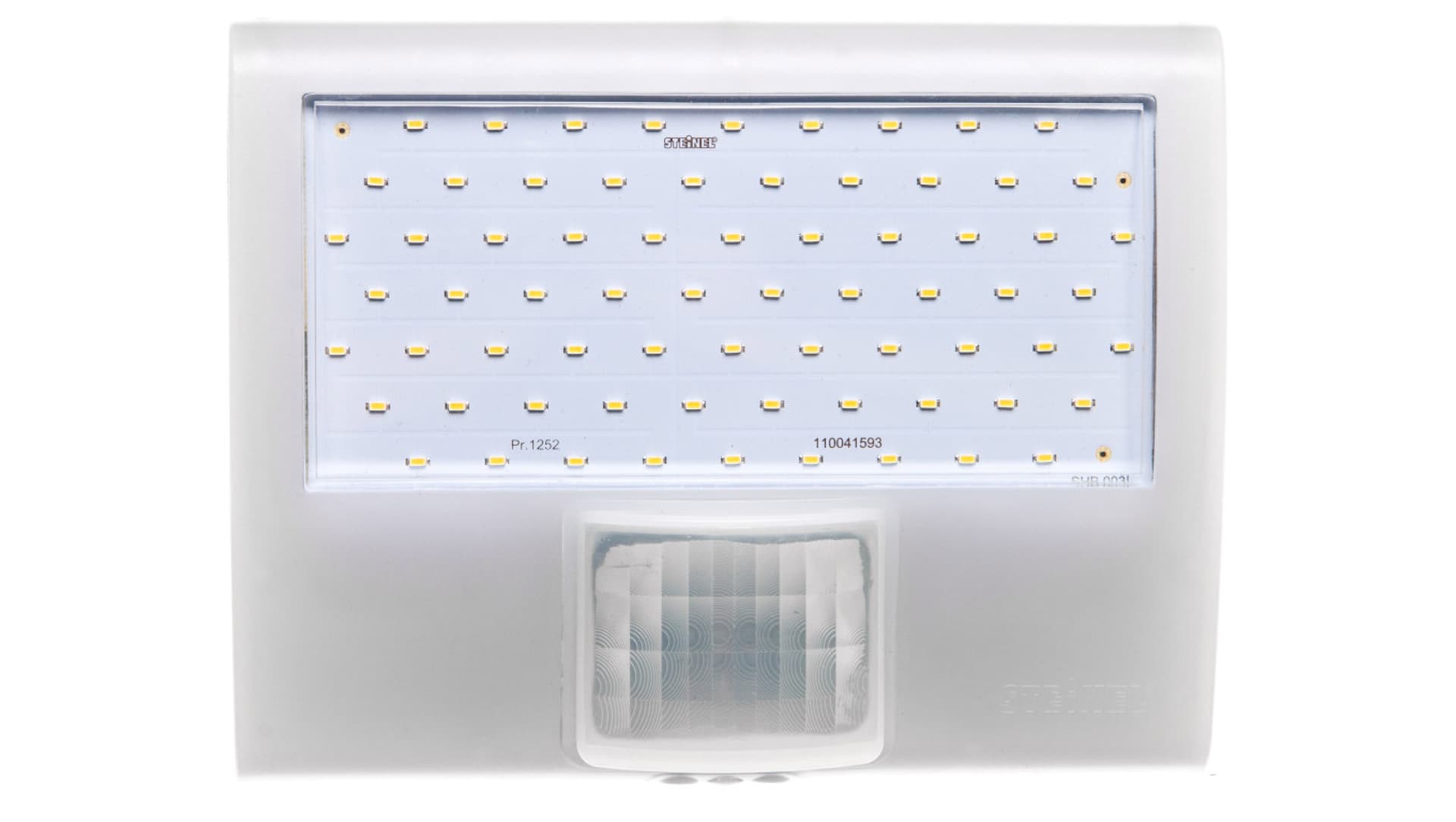 

Projektor LED z czujnikiem ruchu i zmierzchu 8 metrów 10,5W 160 stopni 230-240V 50Hz IP44 biała XLED HOME CURVED B 012083