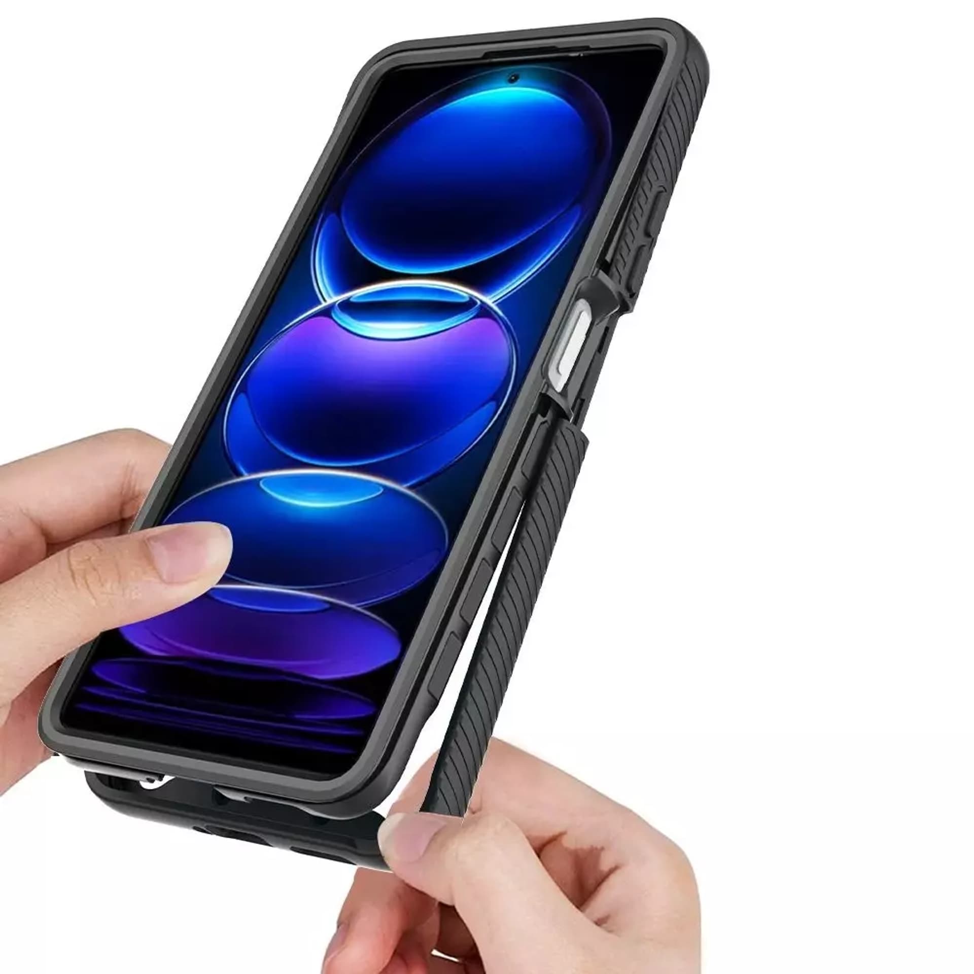 

Etui ochronne na telefon Defense360 obudowa do Xiaomi Redmi Note 12 5G / POCO X5 5G Black