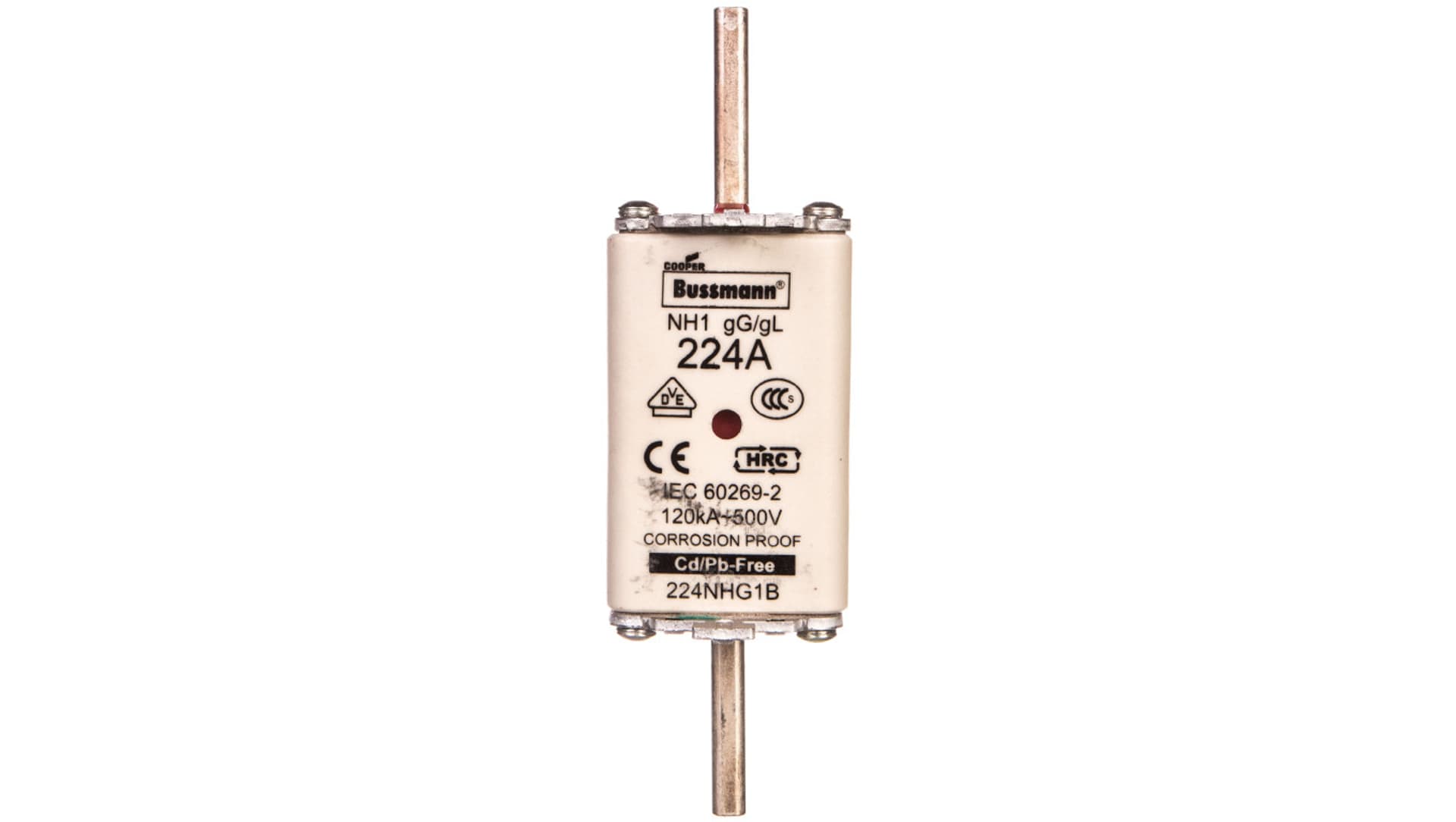 

Wkładka bezpiecznikowa NH1 224A gL/gG 500V 224NHG1B