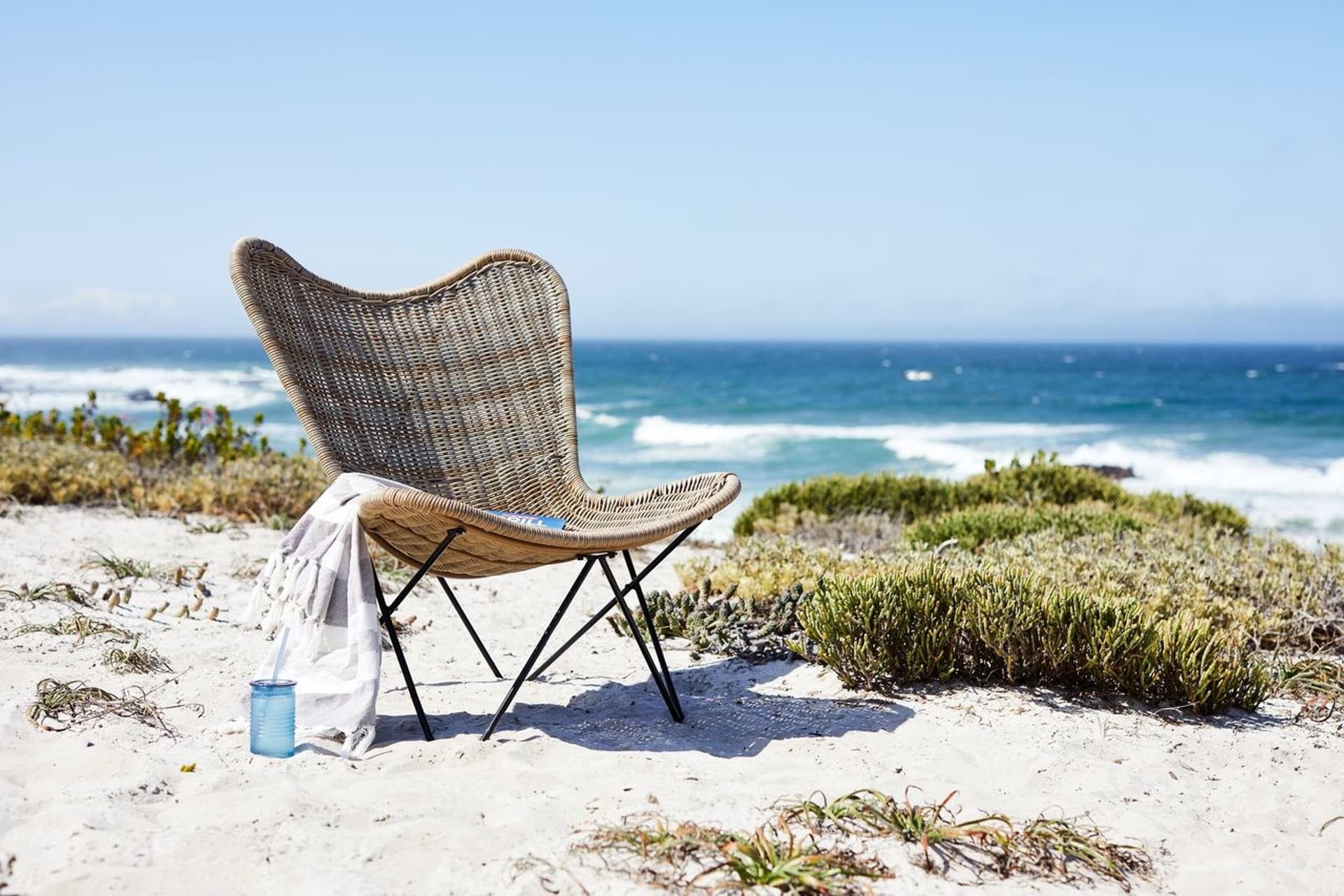 

Krzesło ogrodowe VALLESTRUP naturalny