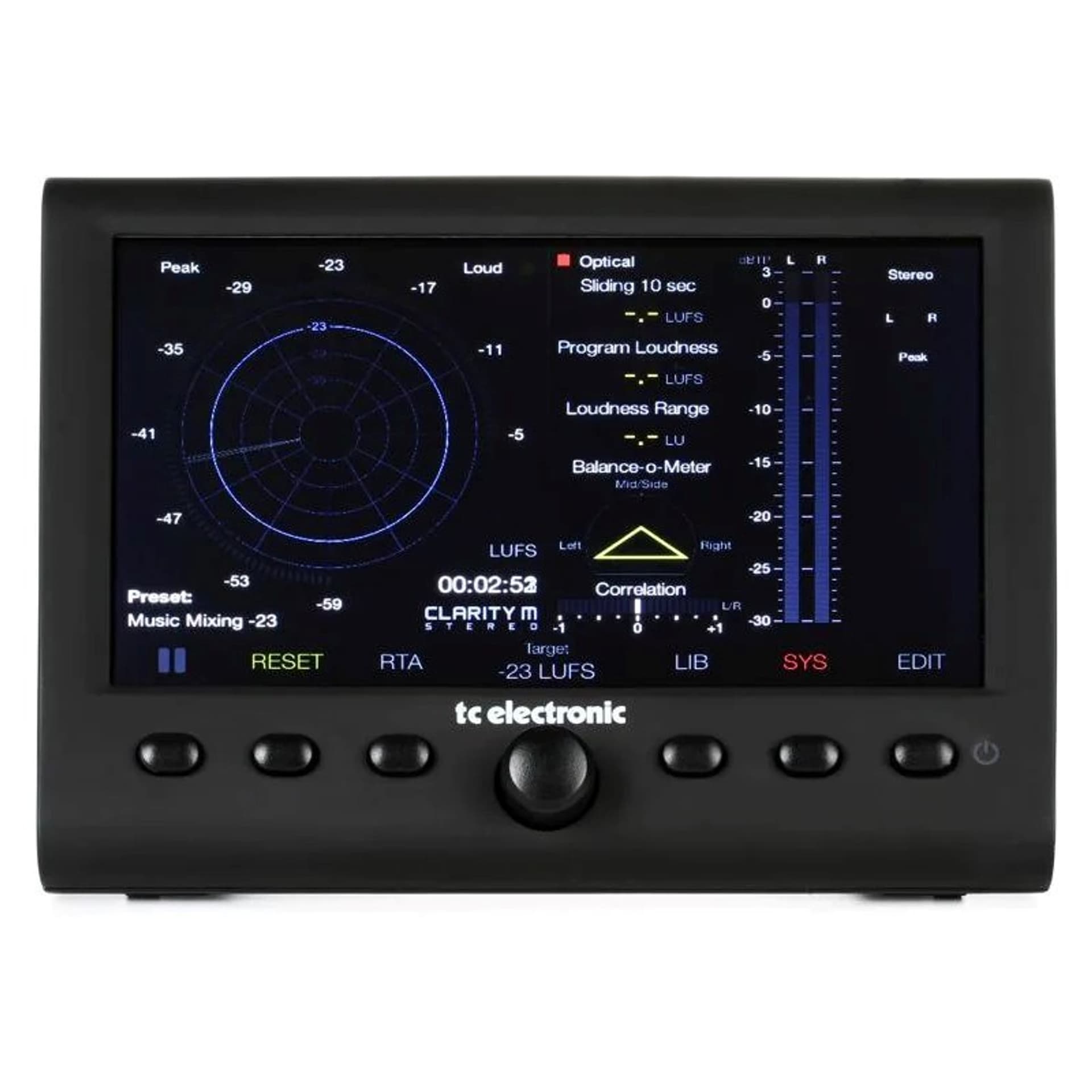 

TC Electronic Clarity M Stereo - Stereofoniczny miernik audio