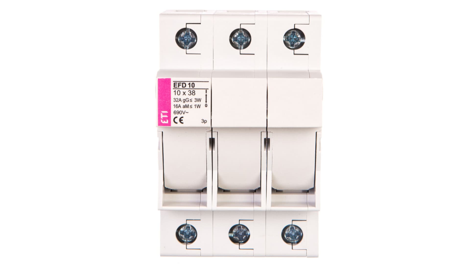 

Rozłącznik bezpiecznikowy 3P 32A 10x38mm EFD 10 002540004