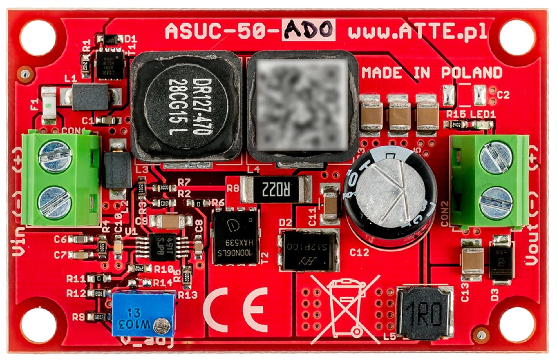 

PRZETWORNICA DC/DC ATTE ASUC-50-AD0-OF