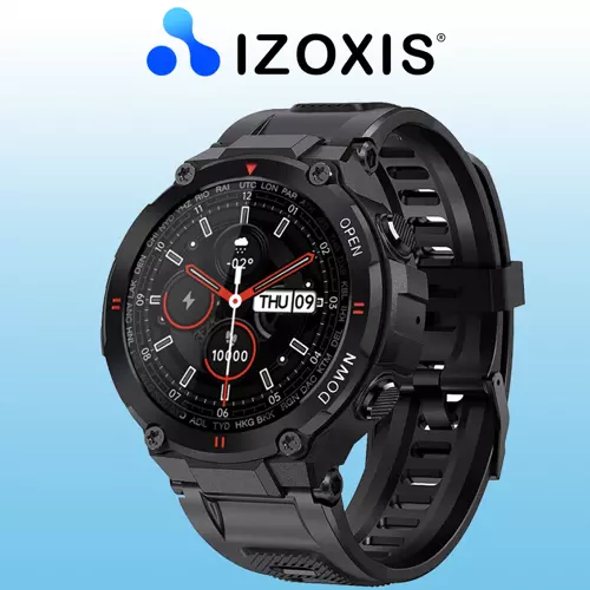 

Smartwatch męski K27 Izoxis 19160