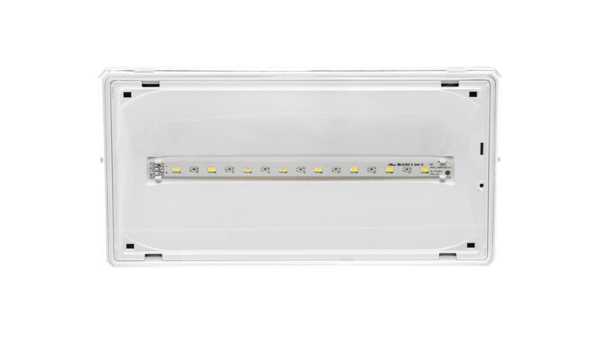 

Oprawa awaryjna EXIT IP65 1W 1h dwuzadaniowa biała ETE/1W/C/1/SA/X/WH