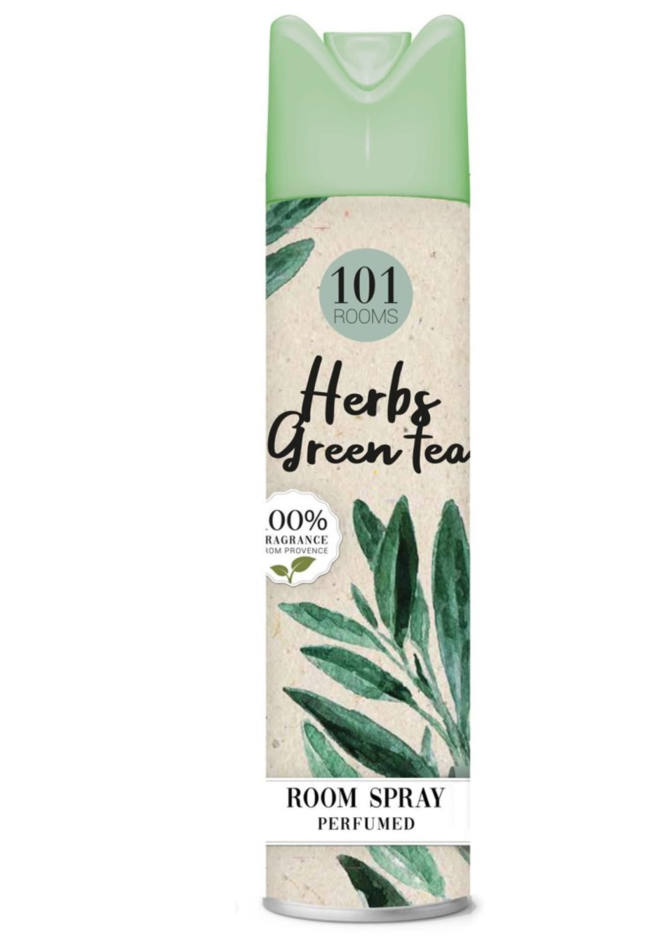 

101 Rooms Odświeżacz powietrza w sprayu Herbs Green Tea 300ml