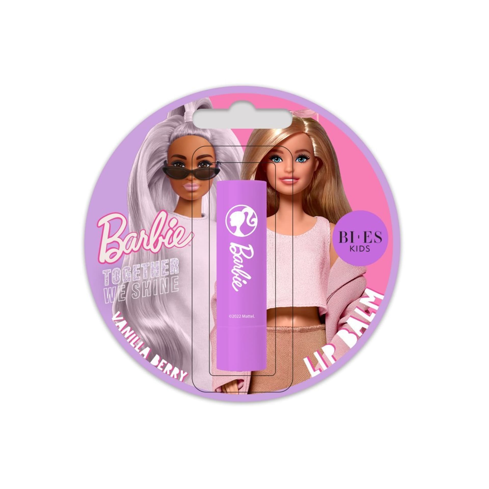 

Bi-es Kids Pomadka ochronna do ust Barbie Together Shine 1szt