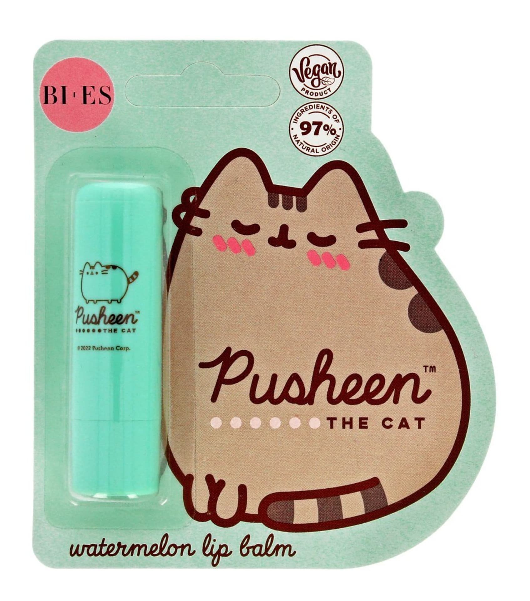 

Bi-es Pusheen The Cat Pomadka ochronna do ust -Arbuz 4g