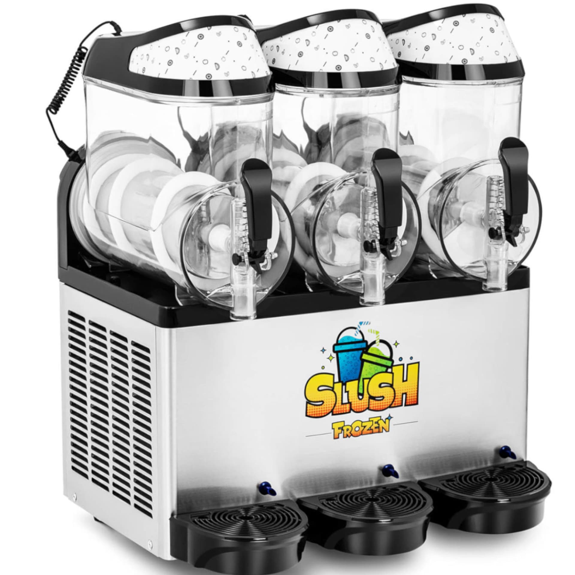

Granitor maszyna do napojów slush sorbetów smoothies potrójna 800 W 3 x 10 l