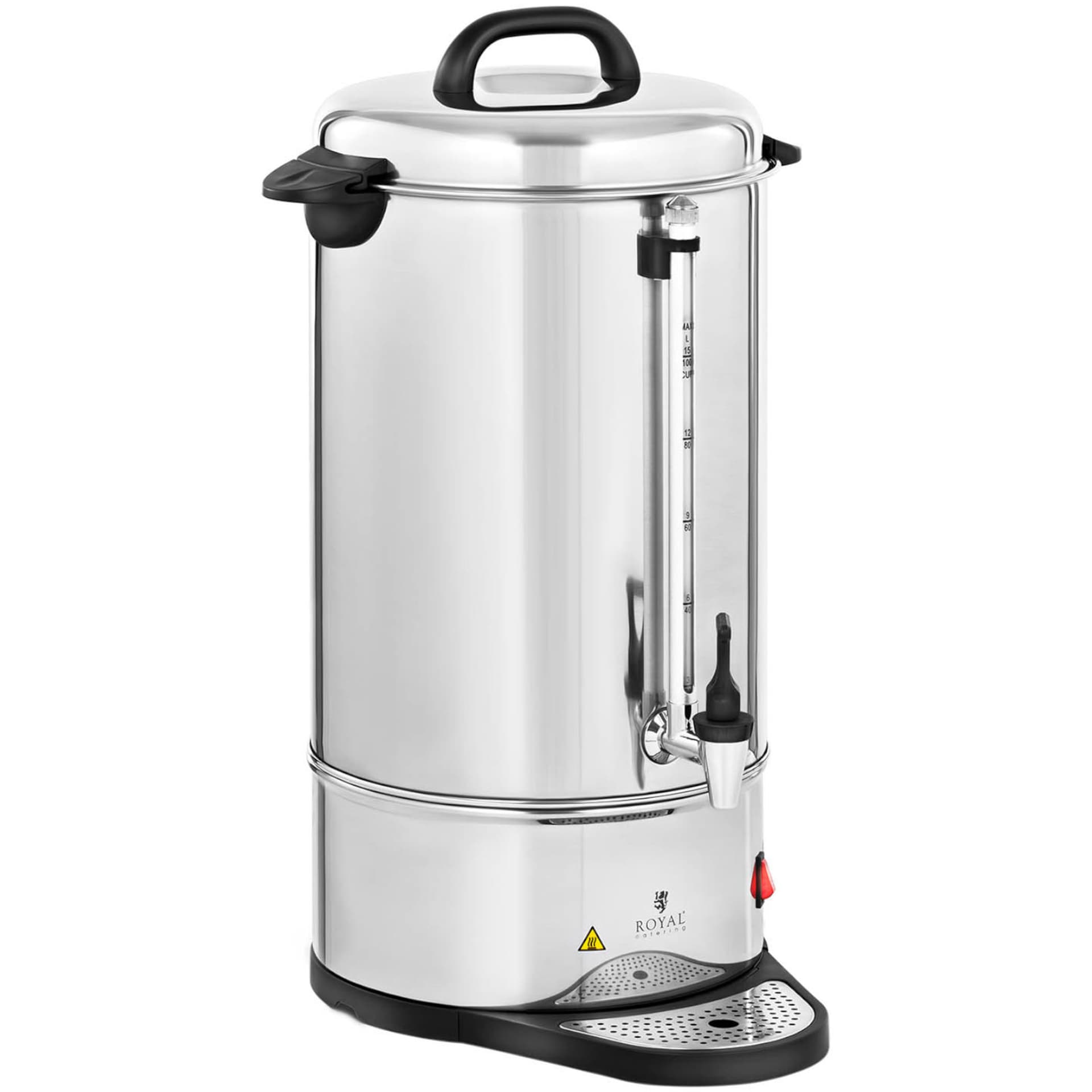 

Zaparzacz zaparzarka do kawy herbaty z kranem i tacką ociekową 1550 W 15 l