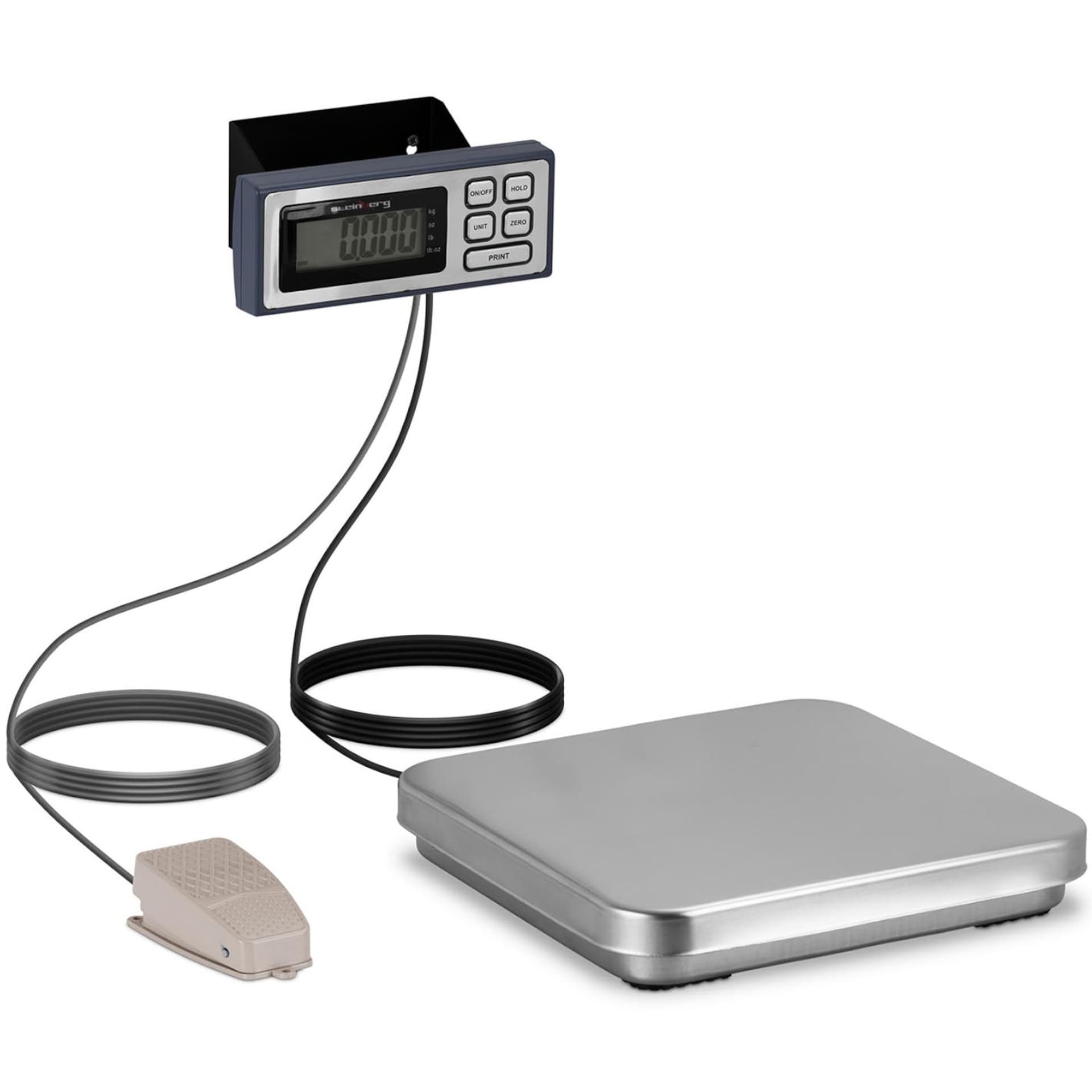 

Waga kuchenna spożywcza do pizzy z pedałem nożnym LCD 5 kg / 1 g 32 x 31 cm