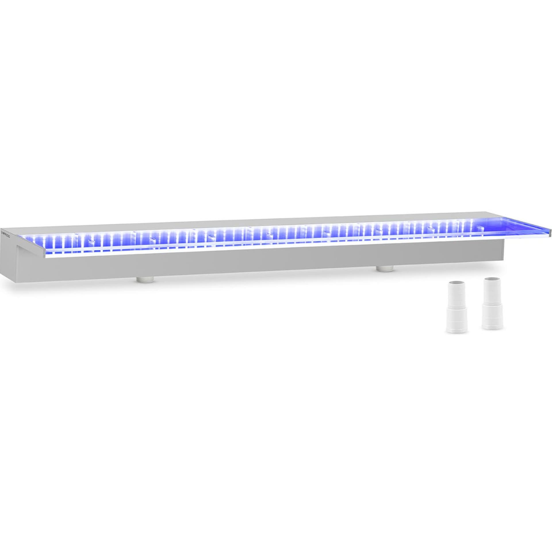 

Wylewka wodospadowa kaskada ścienna do ogrodu stawu LED 90 cm wypływ 135 mm