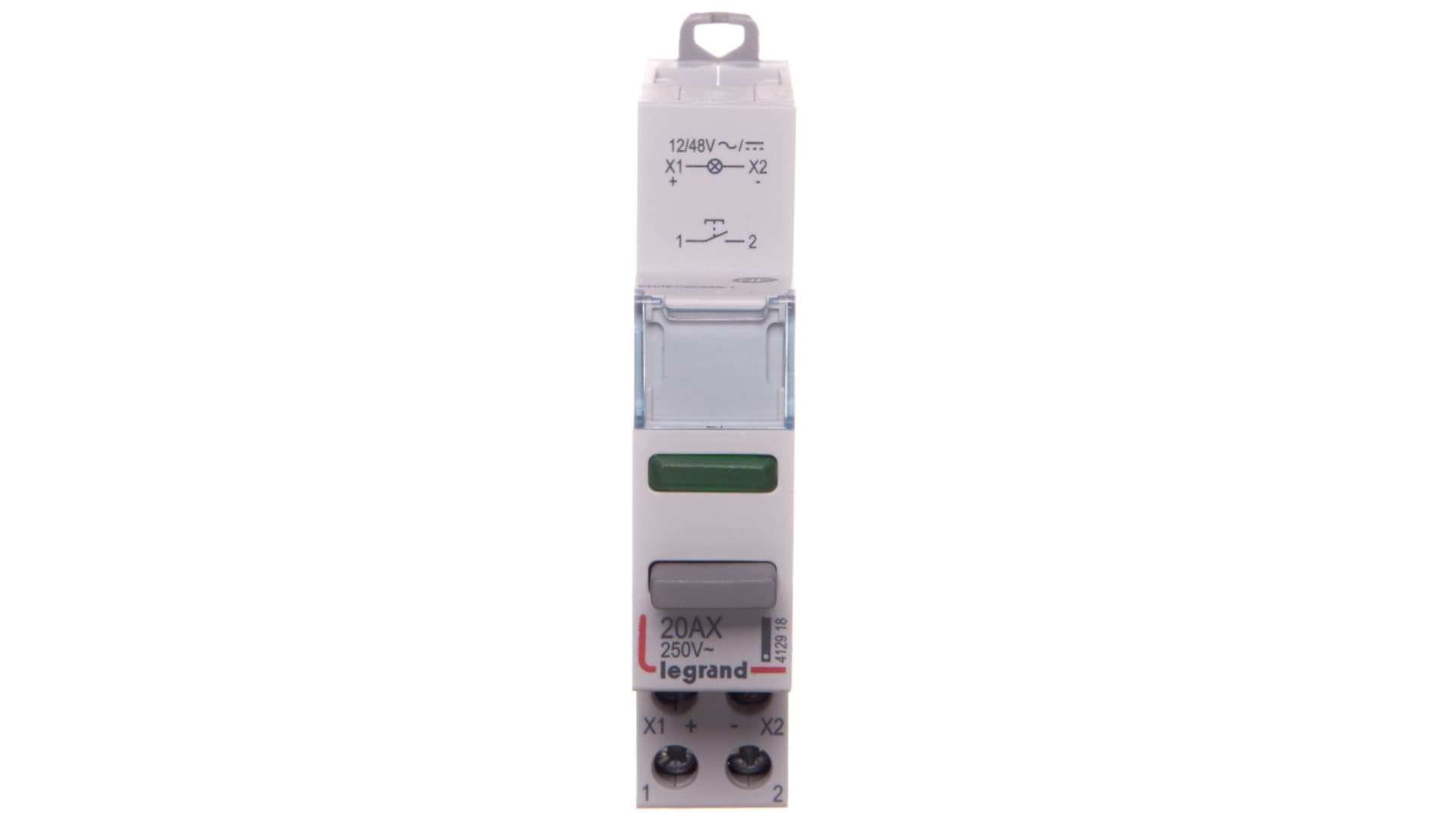 

Przycisk modułowy 20A 1Z z lampką LED 12/48V zieloną LP461 412918
