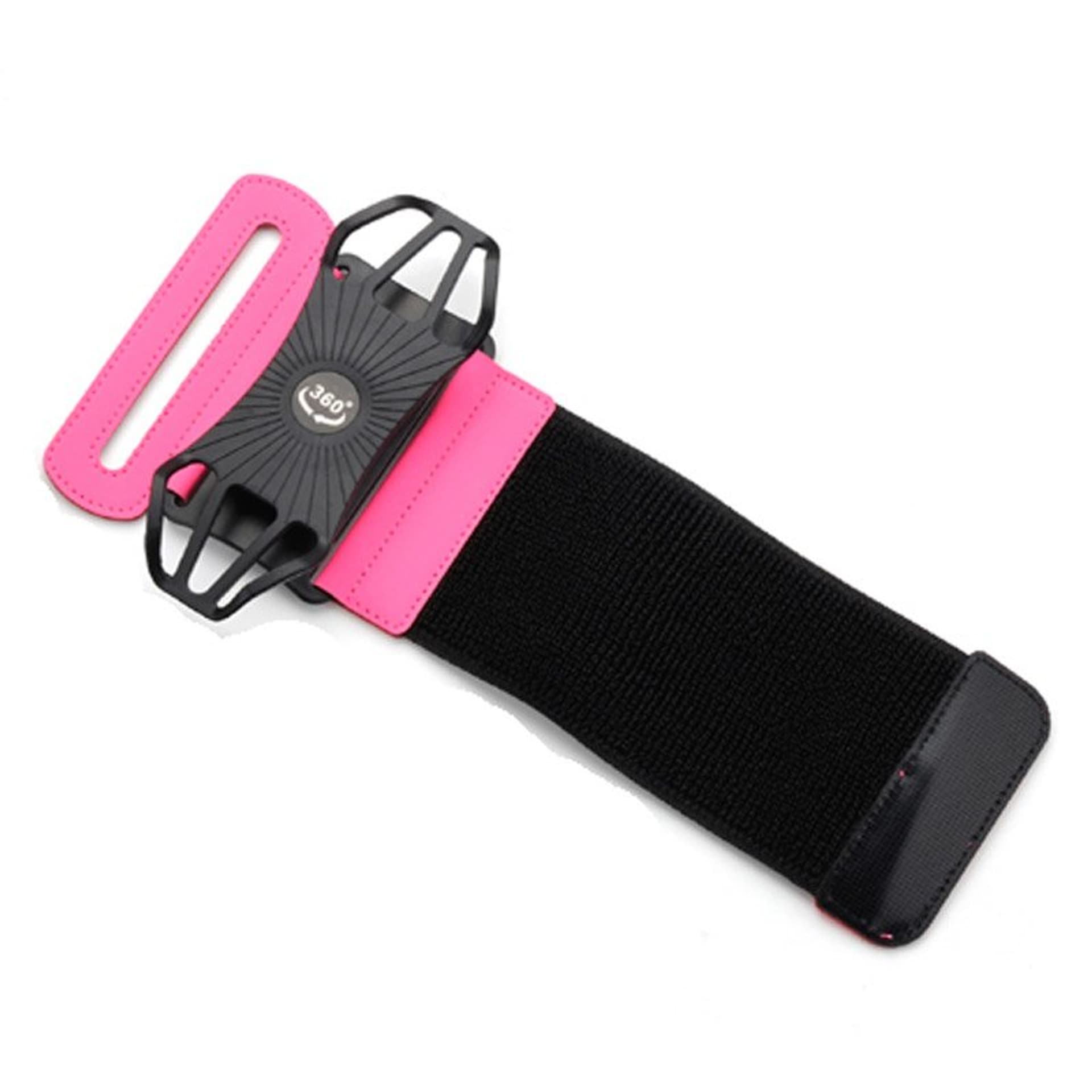 

Opaska uchwyt na telefon 6'' na nadgarstek armband do biegania pracy różowy
