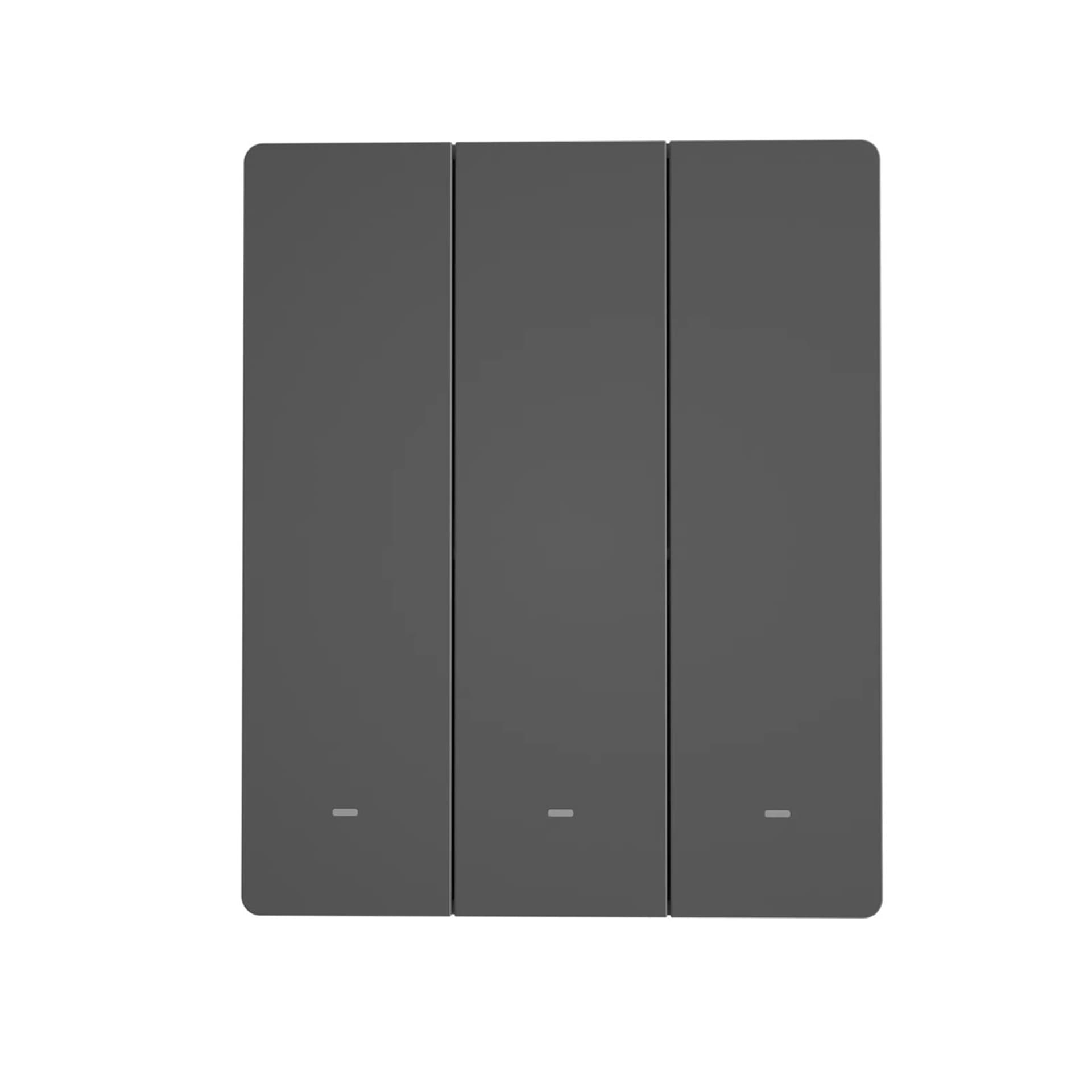 

Sonoff inteligentny 3-kanałowy przełącznik ścienny Wi-Fi czarny (M5-3C-80)