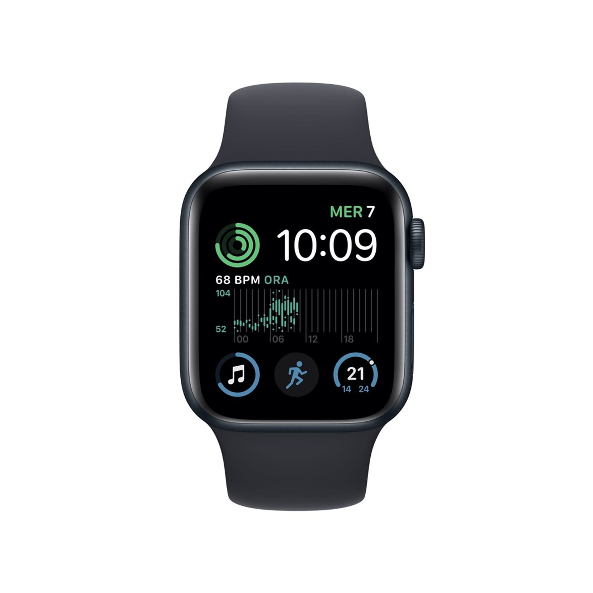 

Apple Watch SE2 GPS 40mm Midnight Aluminium Case with Midnight Sport Band